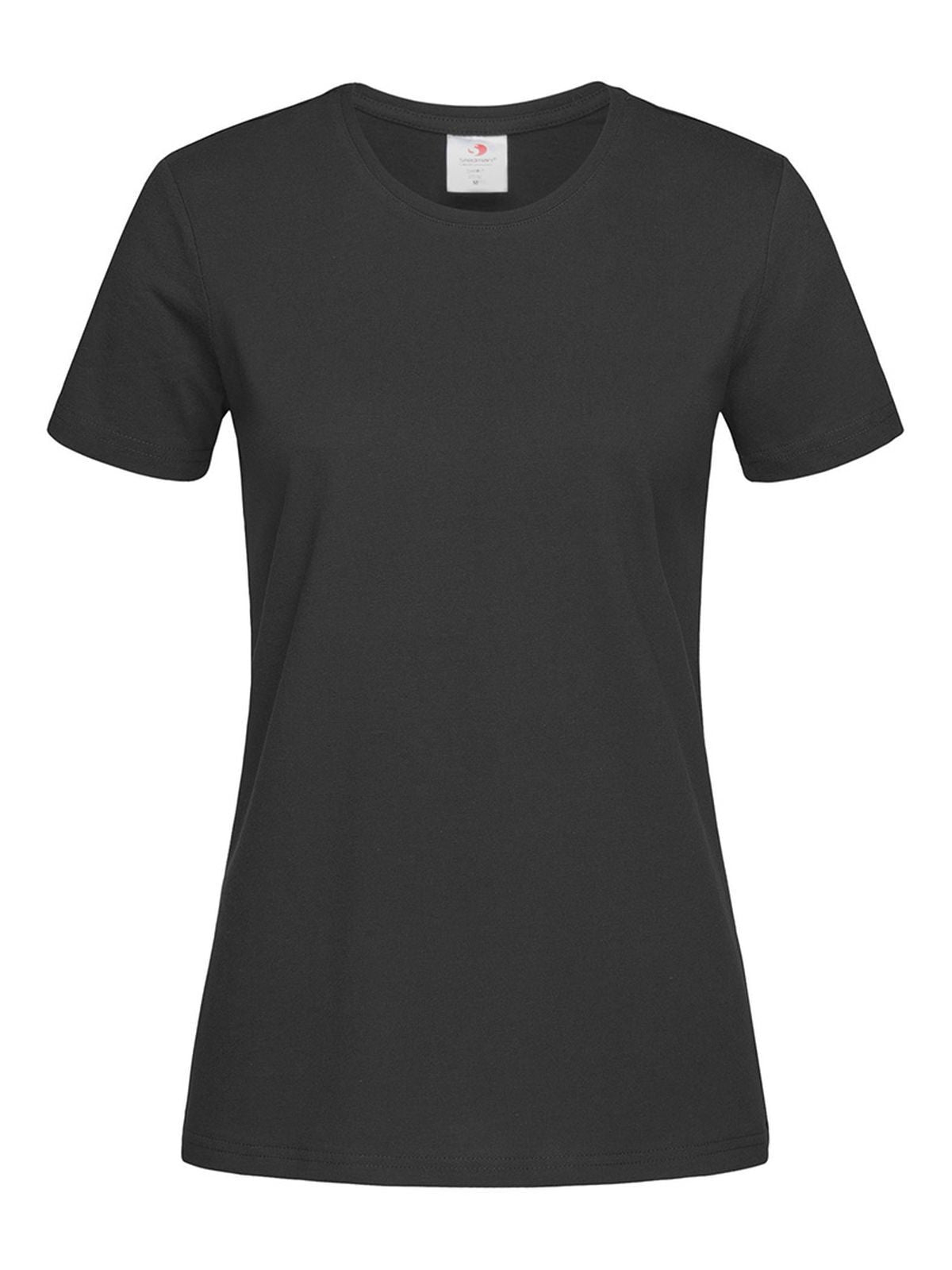 Comfort-T 185 Women Damen T-Shirt – Stedman – Farbe black opal – individuell veredelbar