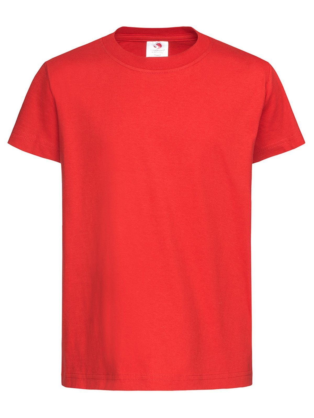 Classic-T Kids Kinder T-Shirt – Stedman – Farbe scarlet red – individuell veredelbar