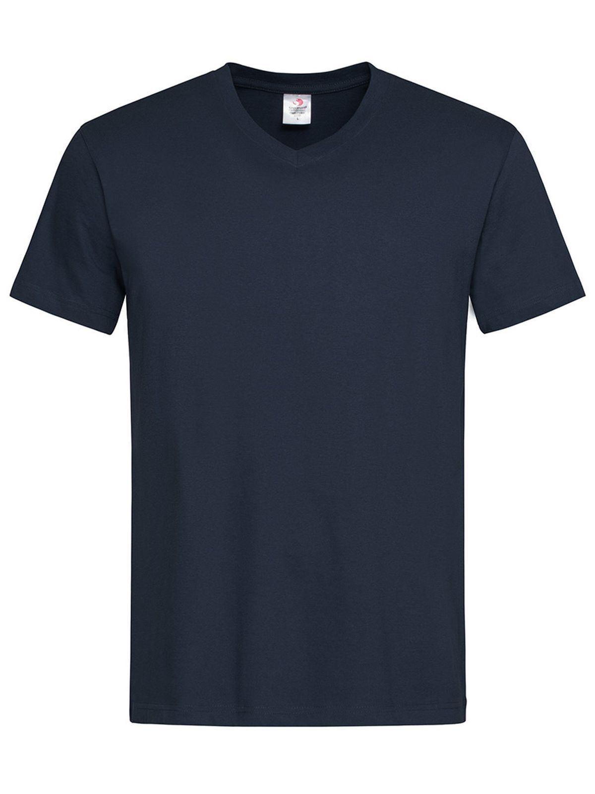Classic-T V-Neck T-Shirt – Stedman – Farbe blue midnight – individuell veredelbar