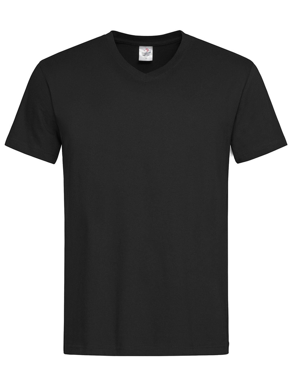 Classic-T V-Neck T-Shirt – Stedman – Farbe black opal – individuell veredelbar