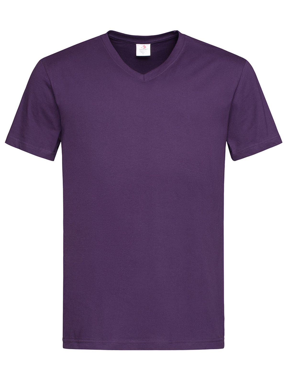 Classic-T V-Neck T-Shirt – Stedman – Farbe deep berry – individuell veredelbar