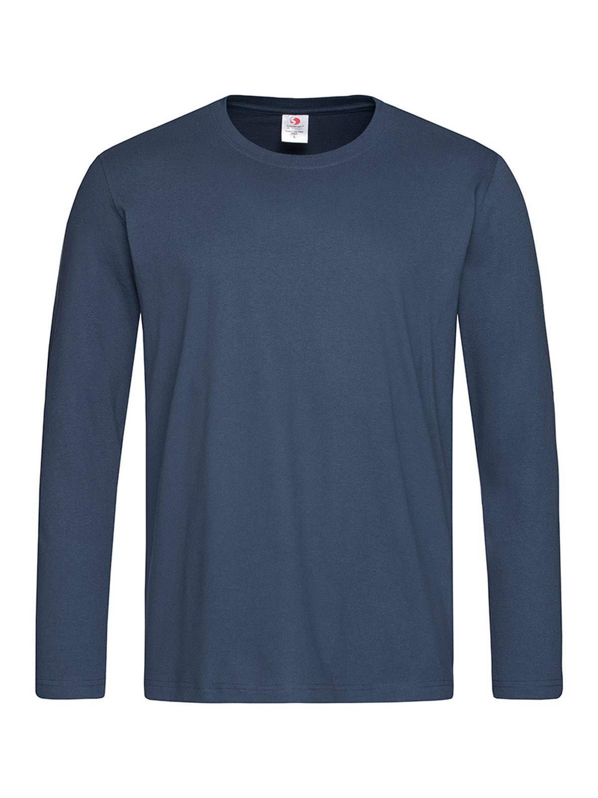 Classic-T Long Sleeve T-Shirt – Stedman – Farbe navy blue – individuell veredelbar