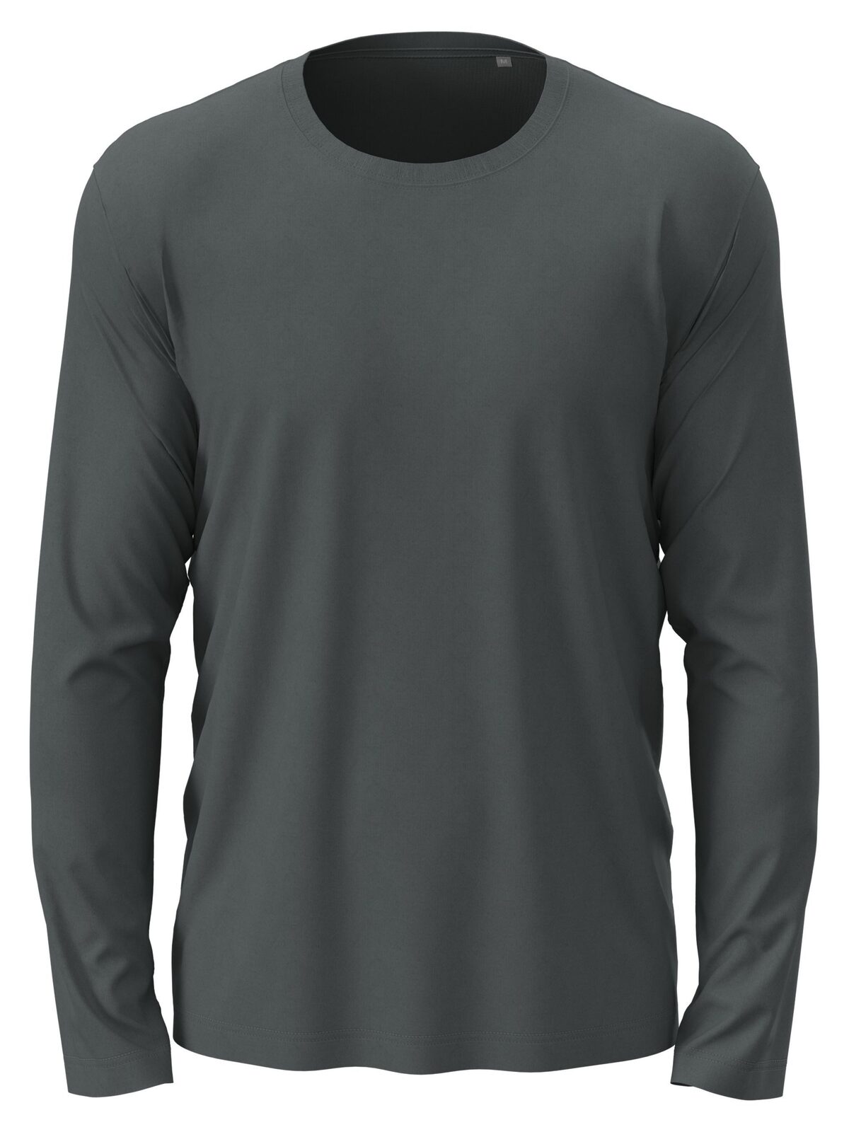 Classic-T Long Sleeve T-Shirt – Stedman – Farbe slate grey – individuell veredelbar