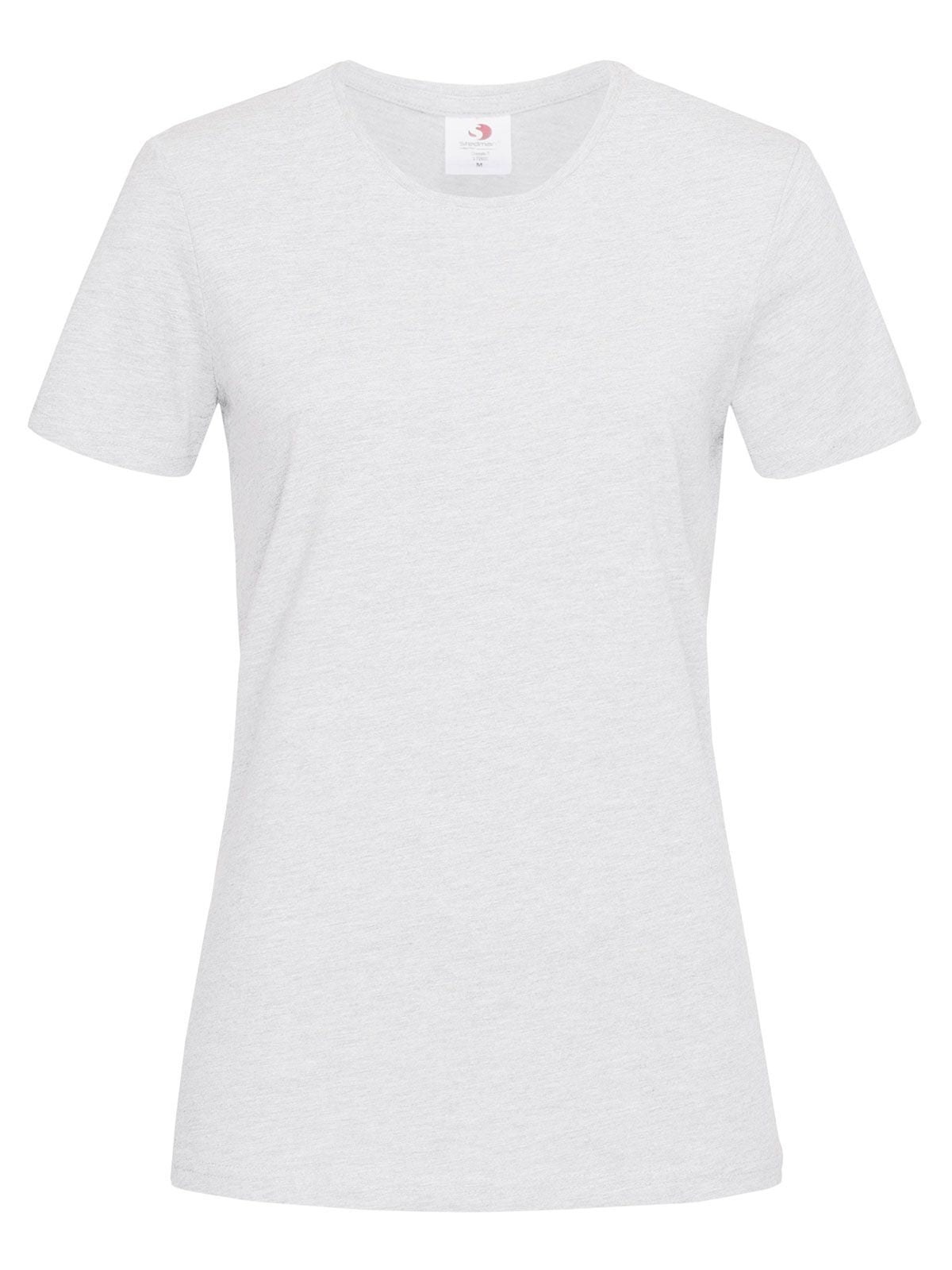 Classic-T Fitted Women Damen T-Shirt – Stedman – Farbe ash – individuell veredelbar