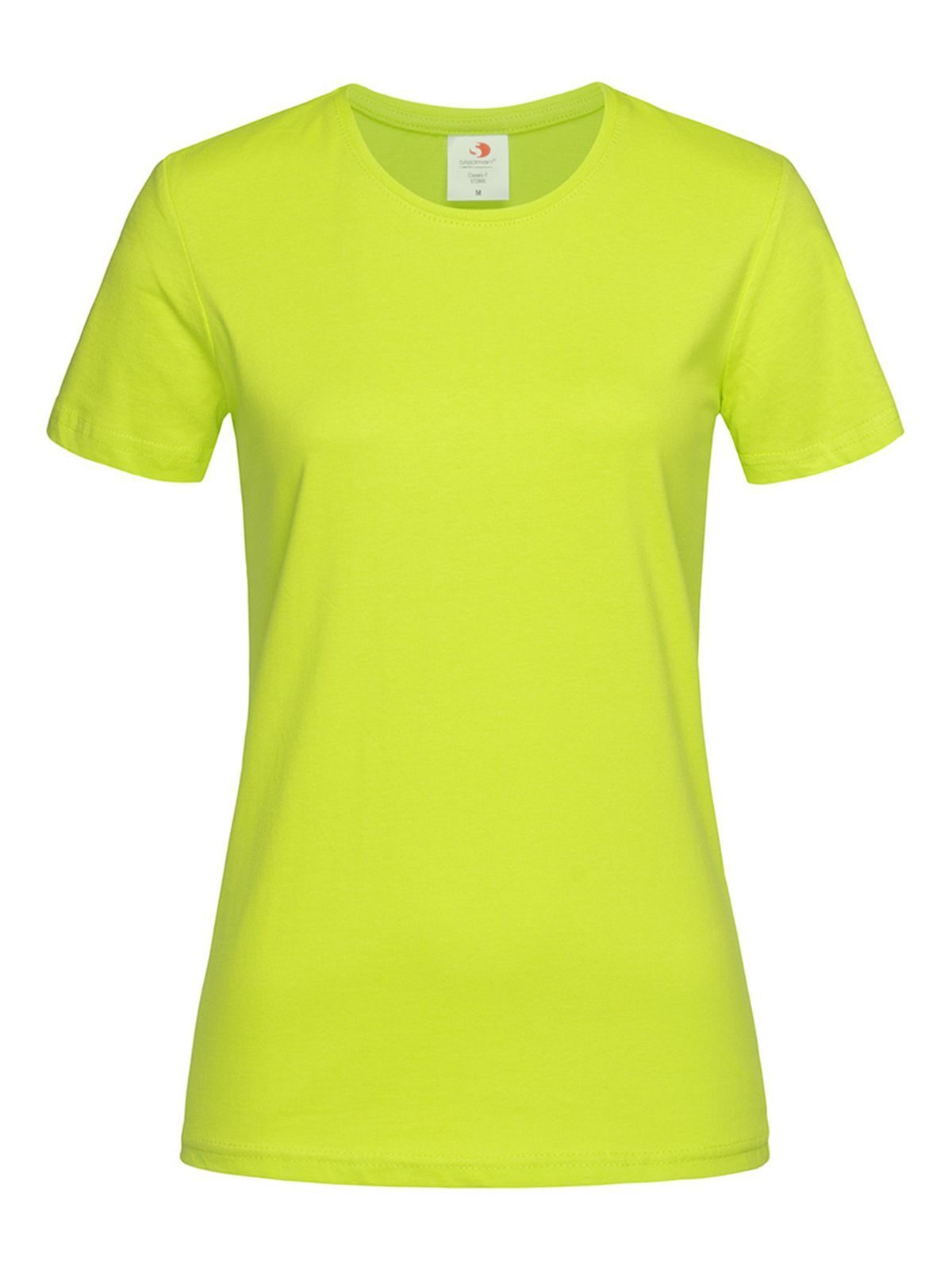 Classic-T Fitted Women Damen T-Shirt – Stedman – Farbe bright lime – individuell veredelbar