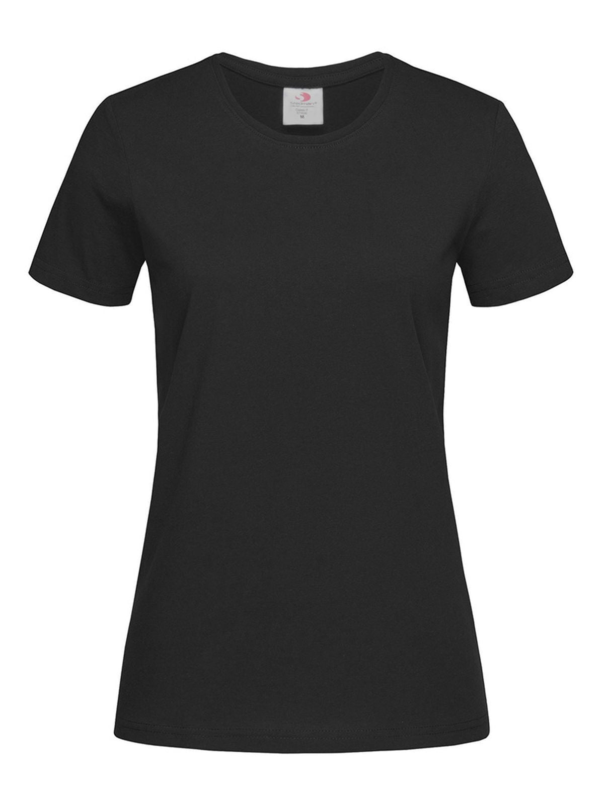 Classic-T Fitted Women Damen T-Shirt – Stedman – Farbe black opal – individuell veredelbar