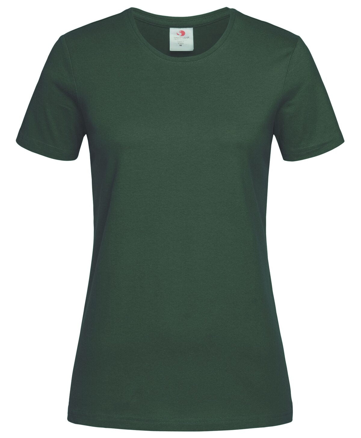 Classic-T Fitted Women Damen T-Shirt – Stedman – Farbe bottle green – individuell veredelbar