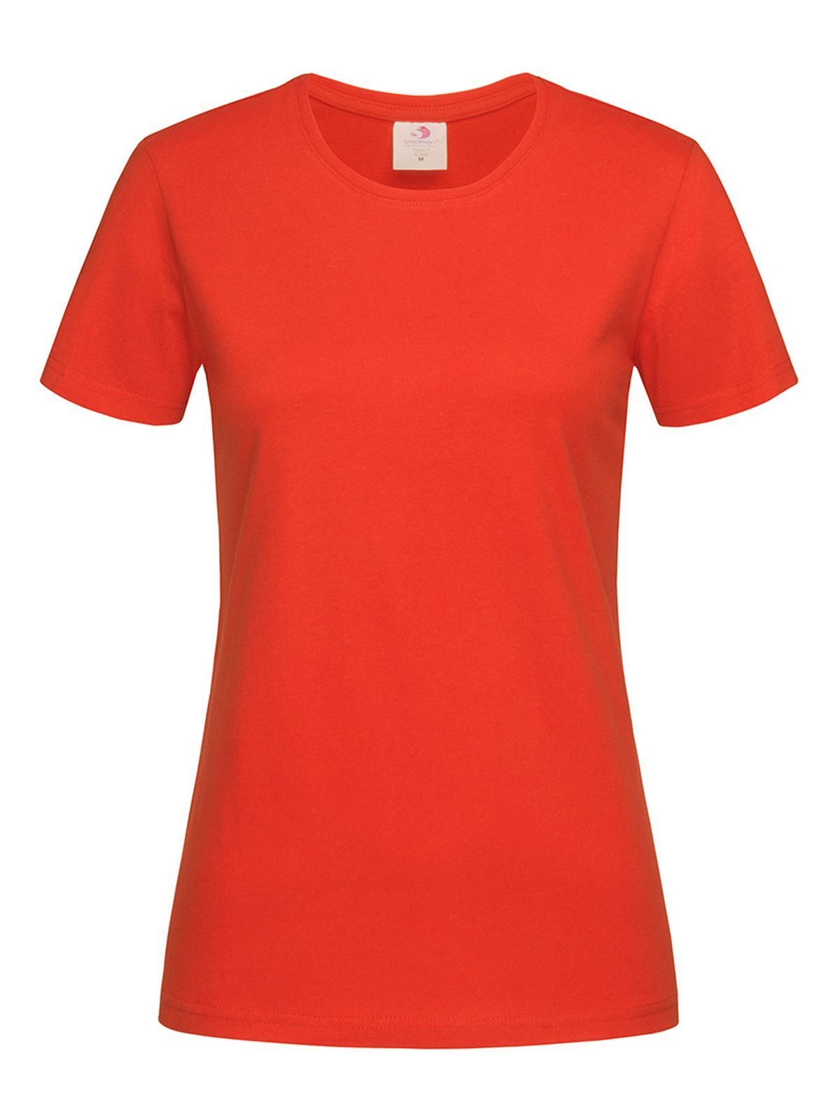 Classic-T Fitted Women Damen T-Shirt – Stedman – Farbe brilliant orange – individuell veredelbar
