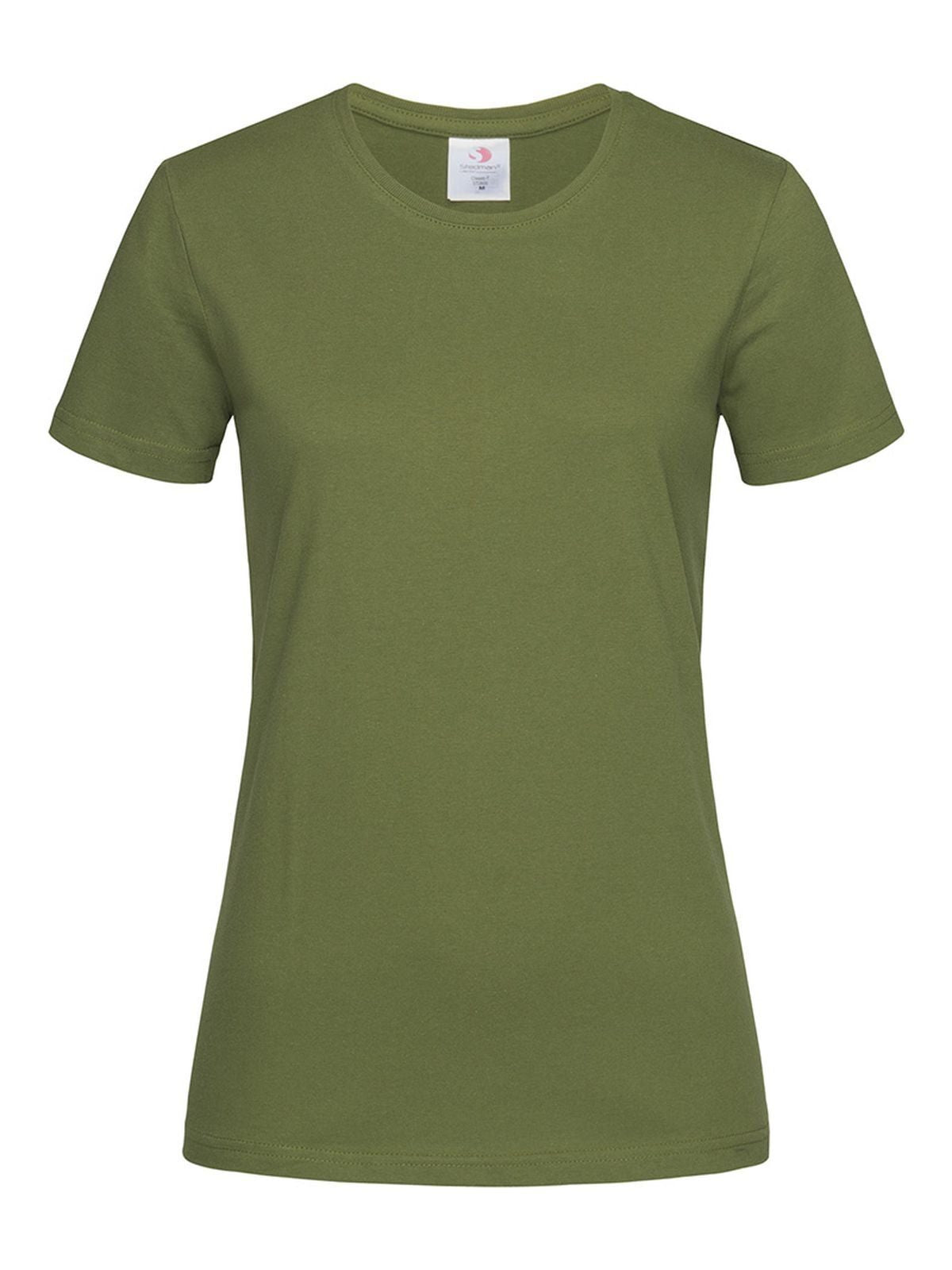 Classic-T Fitted Women Damen T-Shirt – Stedman – Farbe hunters green – individuell veredelbar