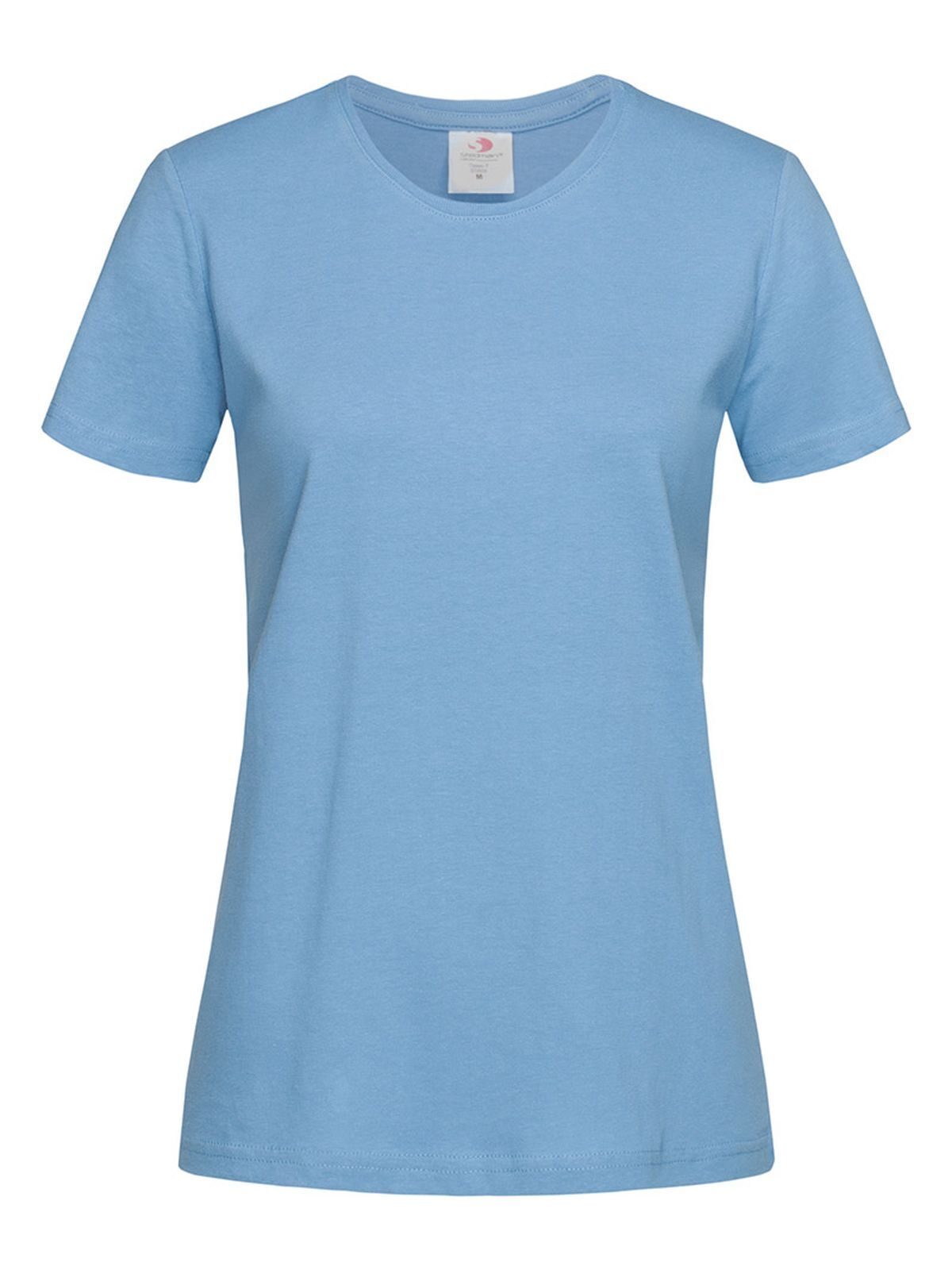 Classic-T Fitted Women Damen T-Shirt – Stedman – Farbe Hellblau – individuell veredelbar