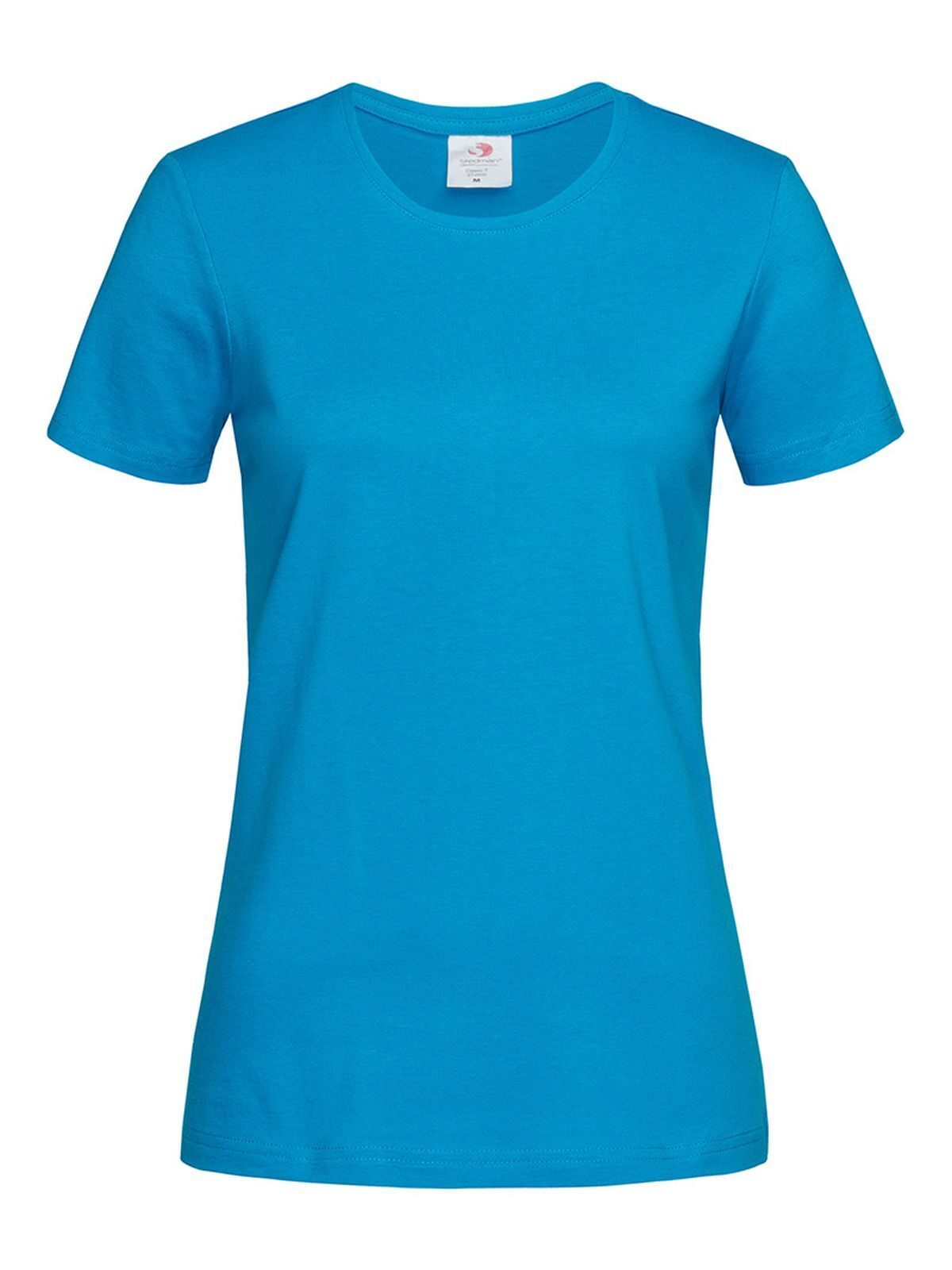 Classic-T Fitted Women Damen T-Shirt – Stedman – Farbe ocean blue – individuell veredelbar