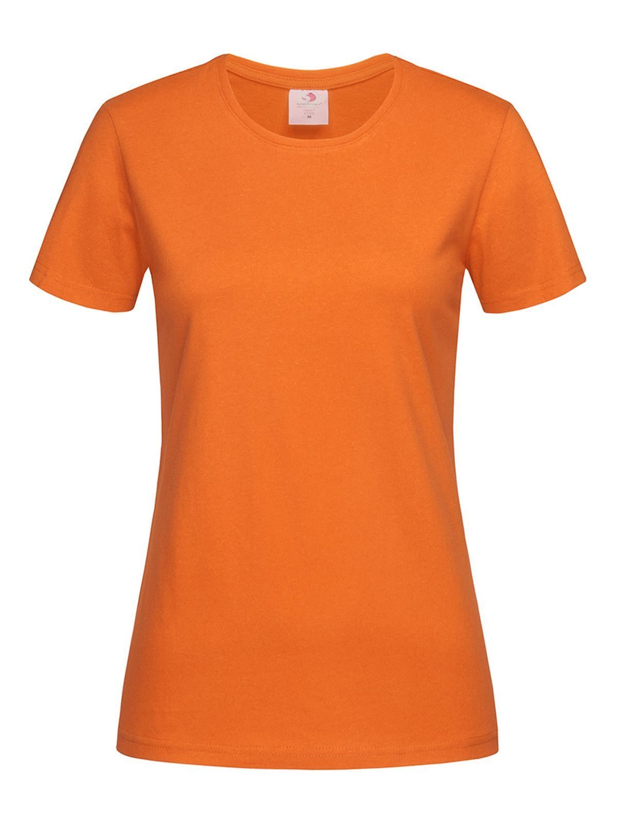 Classic-T Fitted Women Damen T-Shirt – Stedman – Farbe Orange – individuell veredelbar