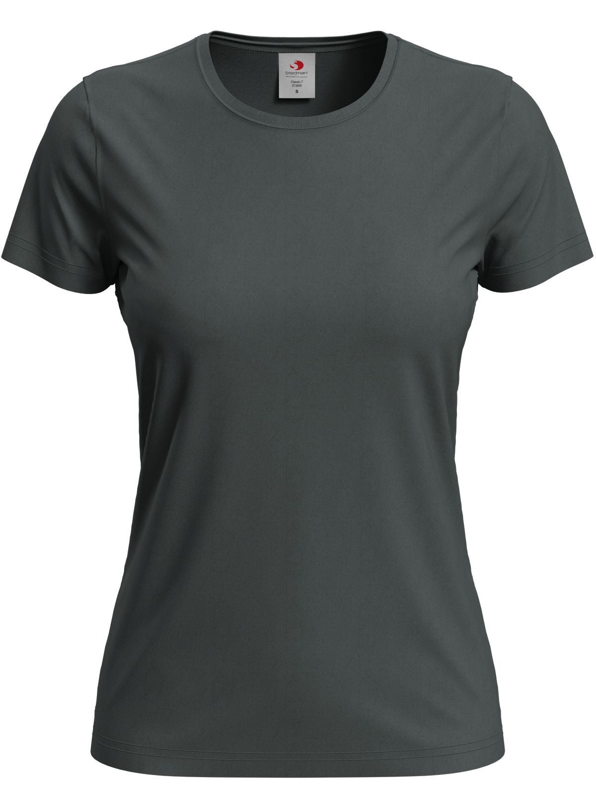 Classic-T Fitted Women Damen T-Shirt – Stedman – Farbe slate grey – individuell veredelbar