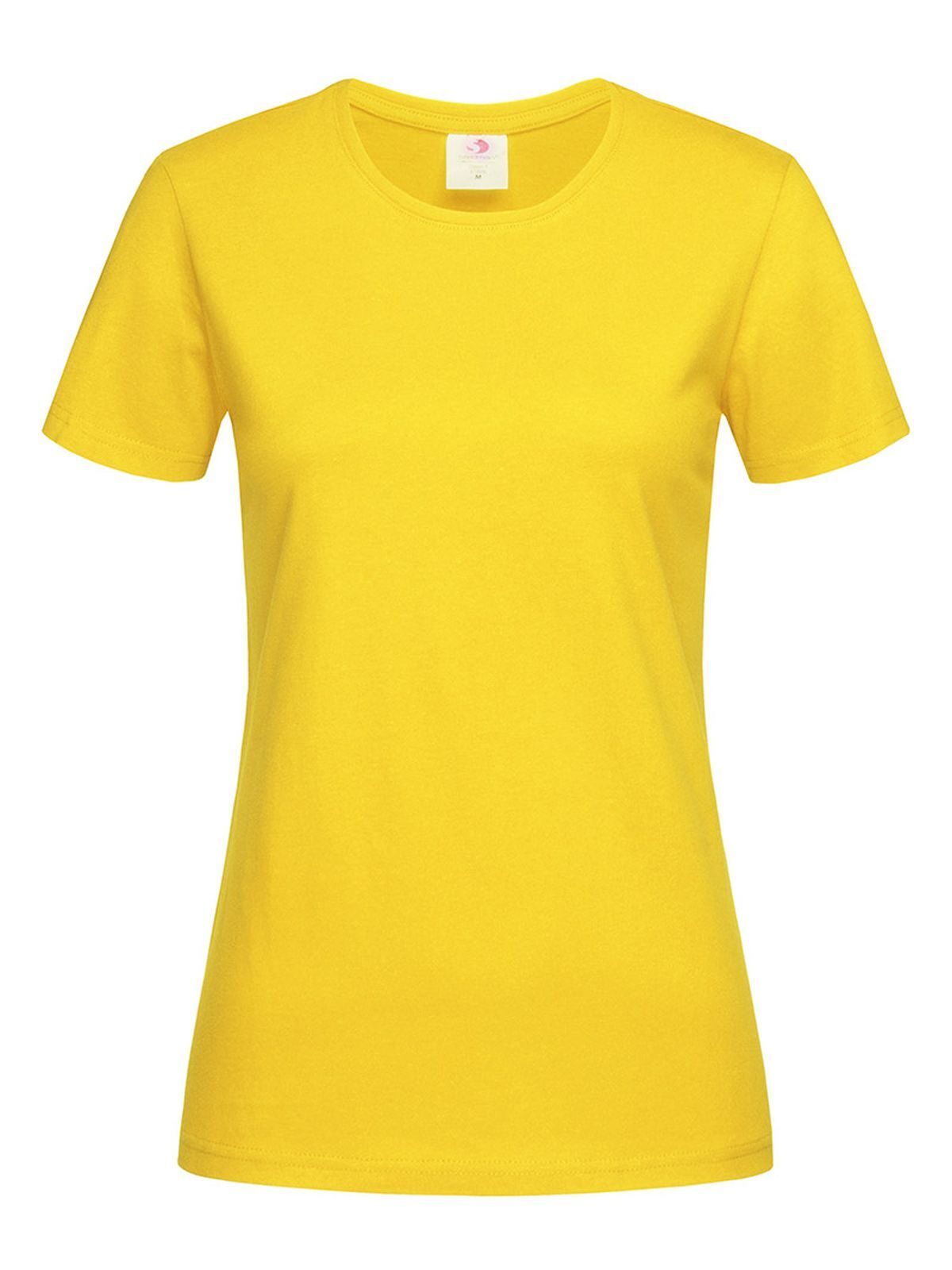 Classic-T Fitted Women Damen T-Shirt – Stedman – Farbe sunflower yellow – individuell veredelbar