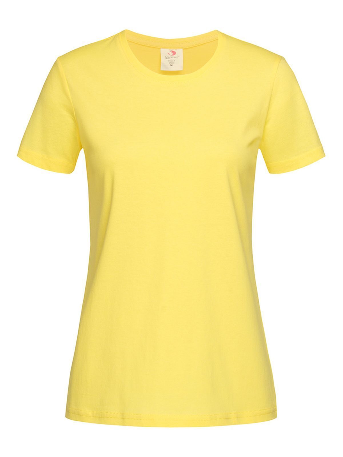 Classic-T Fitted Women Damen T-Shirt – Stedman – Farbe Gelb – individuell veredelbar