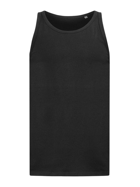 Tank Top Herren T-Shirt – Stedman – Farbe black opal – individuell veredelbar