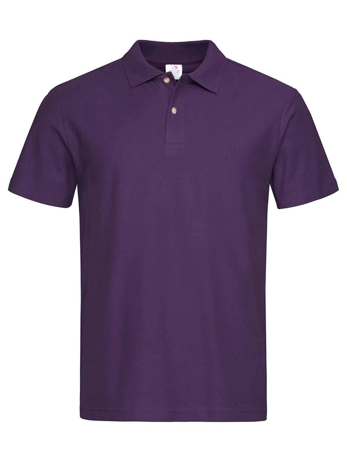 Polo Poloshirt – Stedman – Farbe deep berry – individuell veredelbar