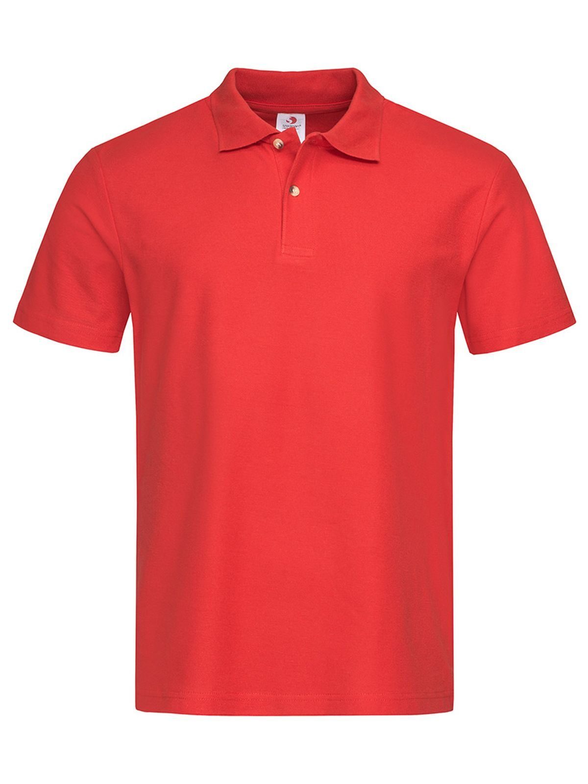 Polo Poloshirt – Stedman – Farbe scarlet red – individuell veredelbar