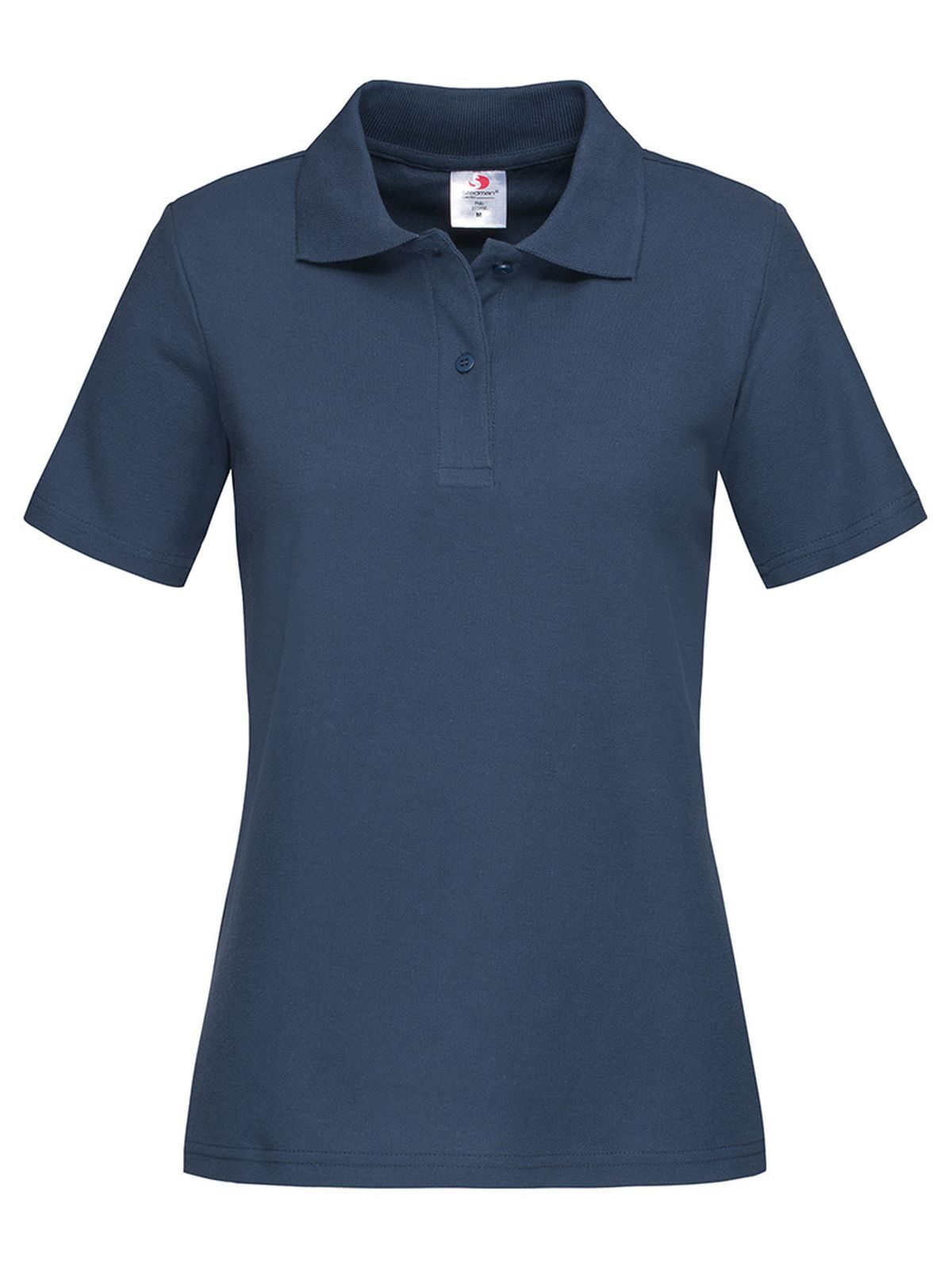 Polo da donna Damen Poloshirt – Stedman – Farbe navy blue – individuell veredelbar