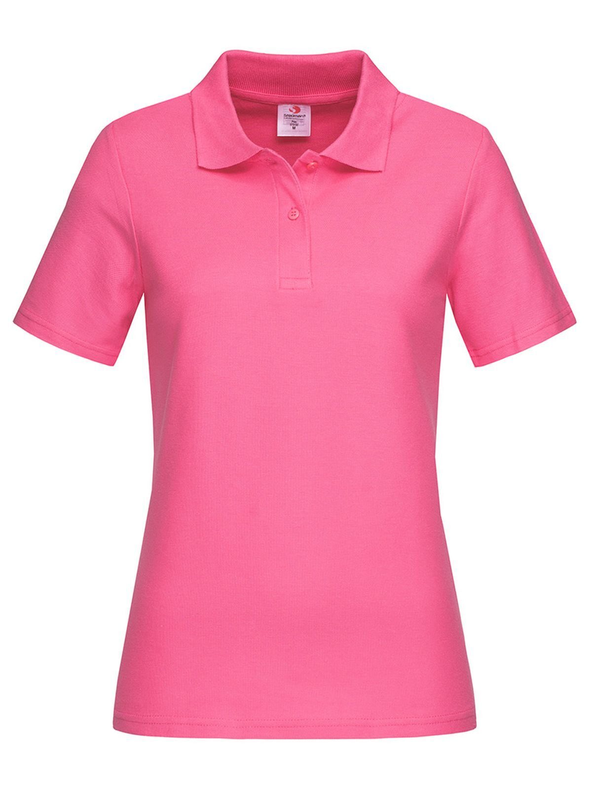 Polo da donna Damen Poloshirt – Stedman – Farbe sweet pink – individuell veredelbar