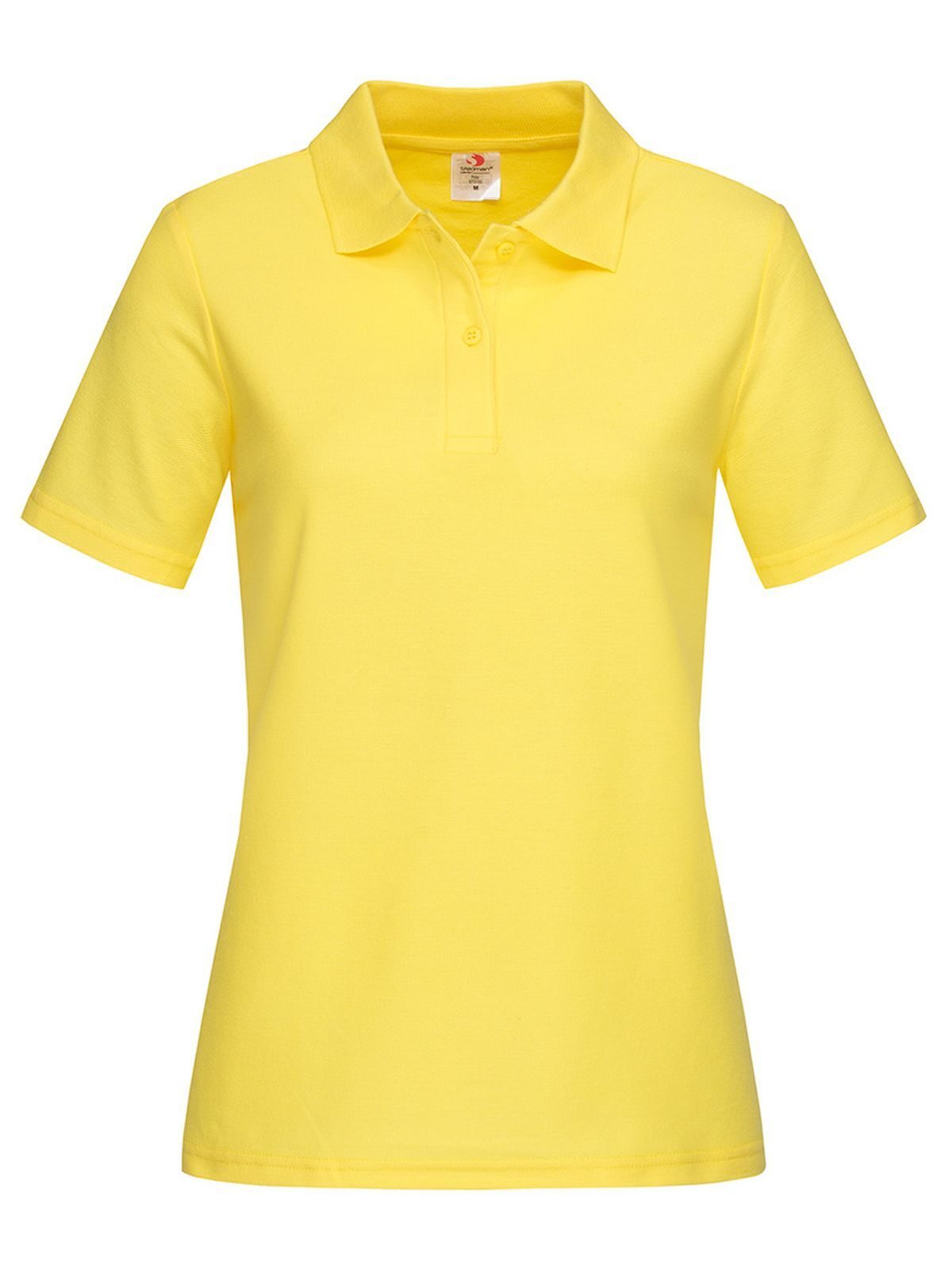 Polo da donna Damen Poloshirt – Stedman – Farbe Gelb – individuell veredelbar