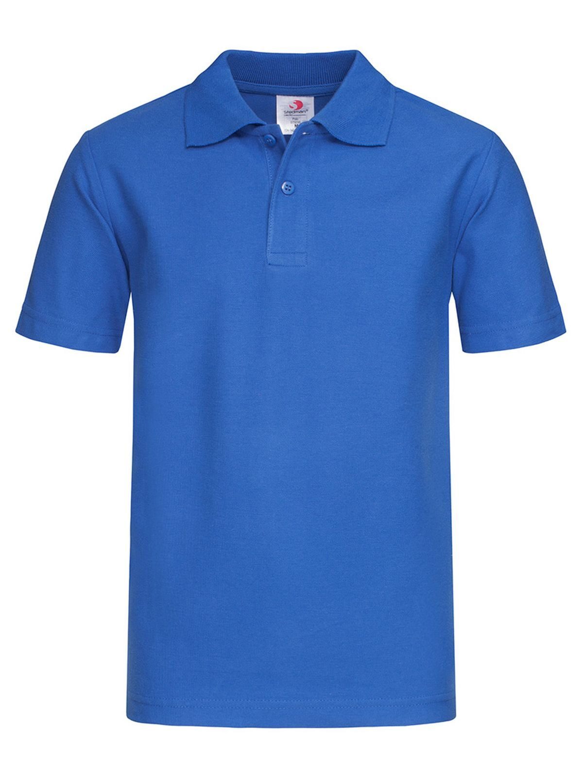 Polo da bambino Kinder Poloshirt – Stedman – Farbe bright royal – individuell veredelbar