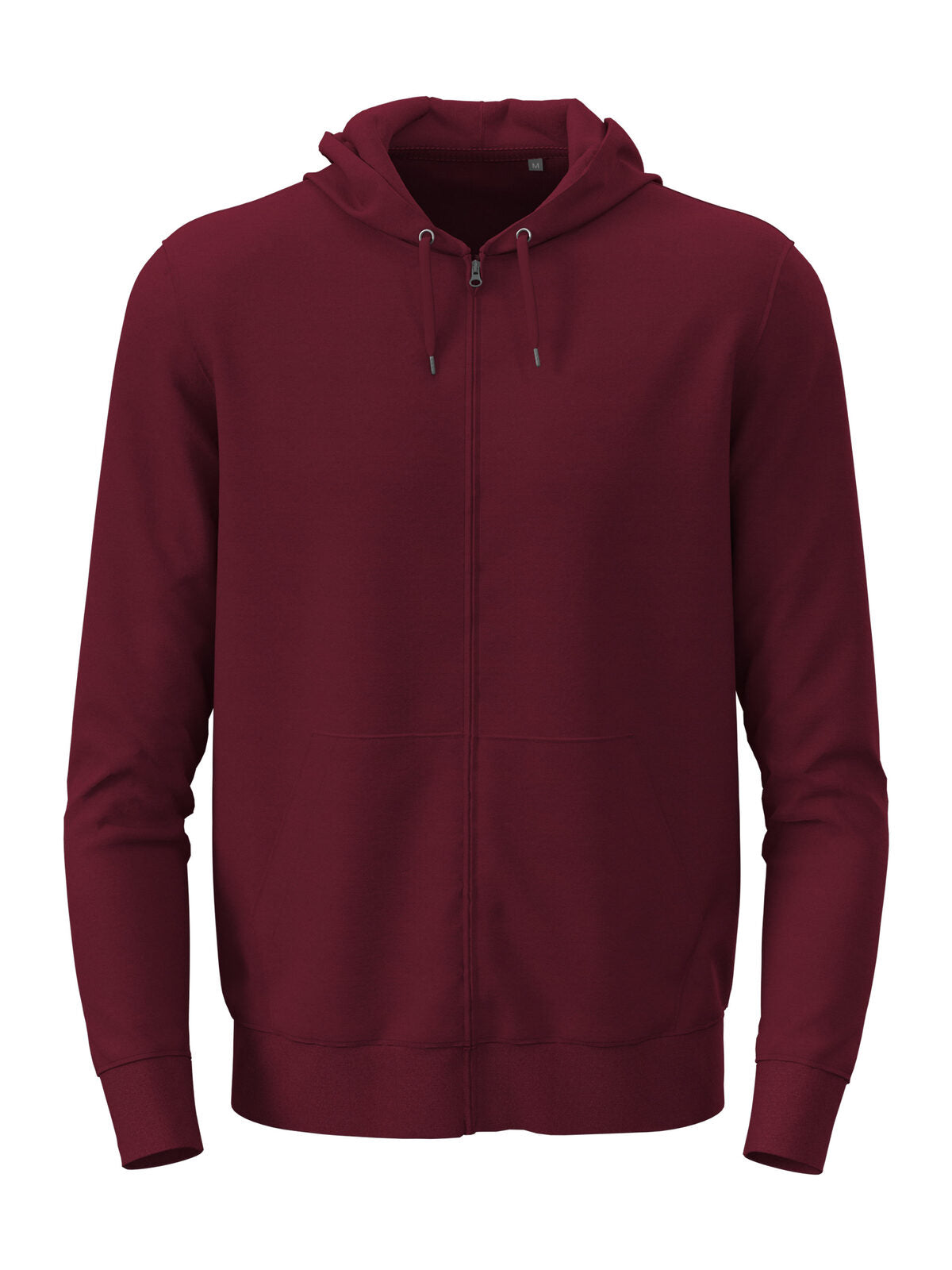 Classic Zip Hoodie Unisex Herren Sweatshirt / Hoodie – Stedman – Farbe bordeaux – individuell veredelbar