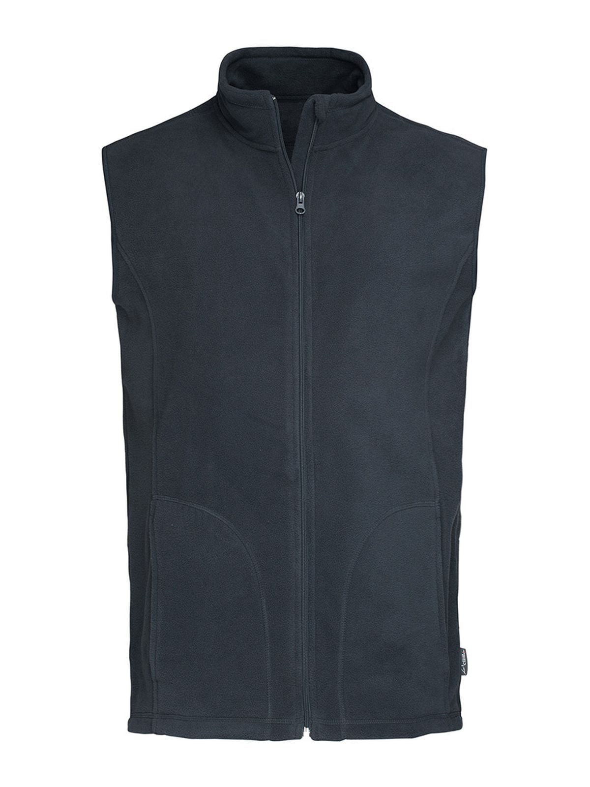 Active Fleece Vest – Stedman – Farbe blue midnight – individuell veredelbar