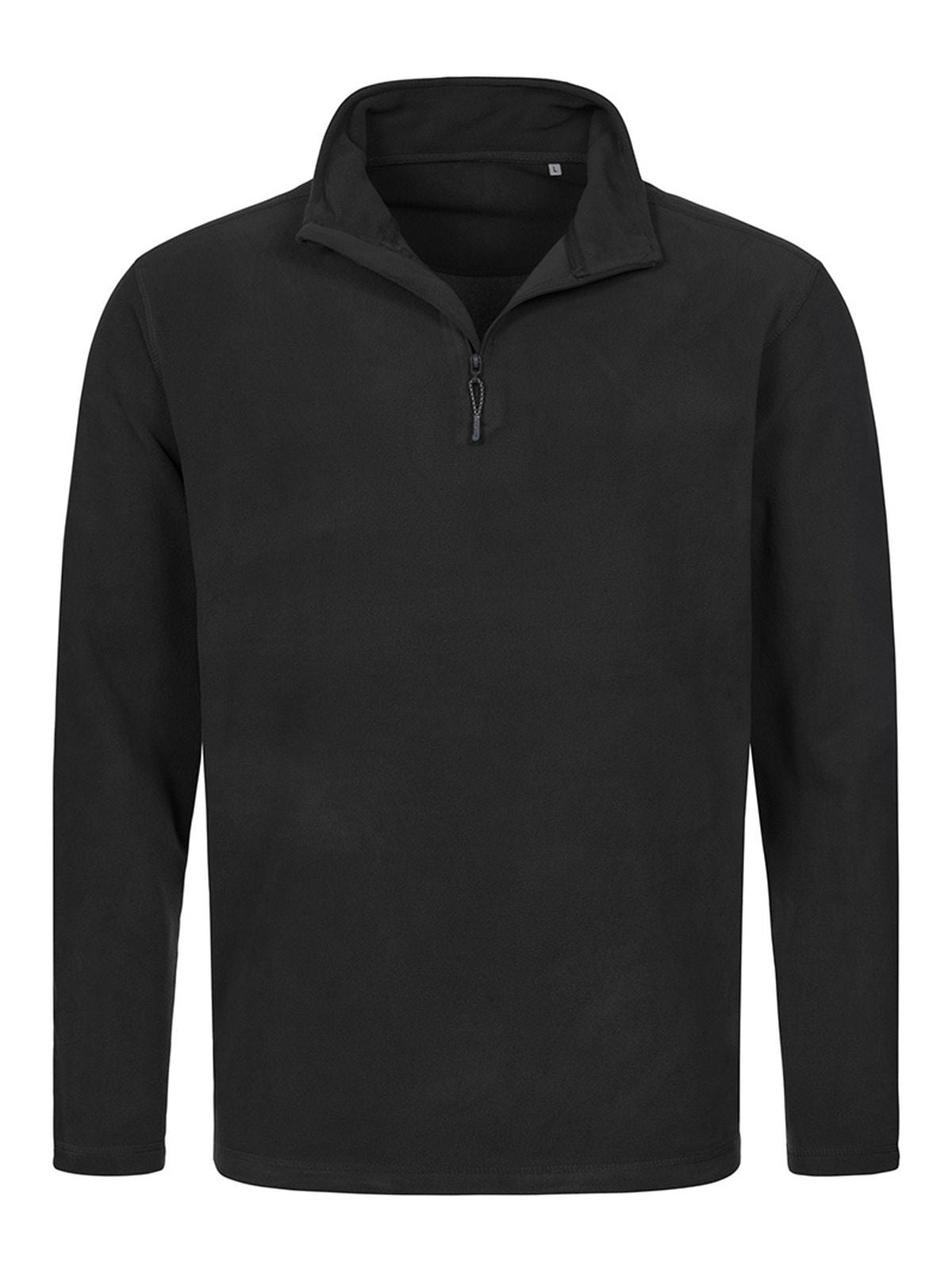Active Fleece Half-Zip – Stedman – Farbe black opal – individuell veredelbar