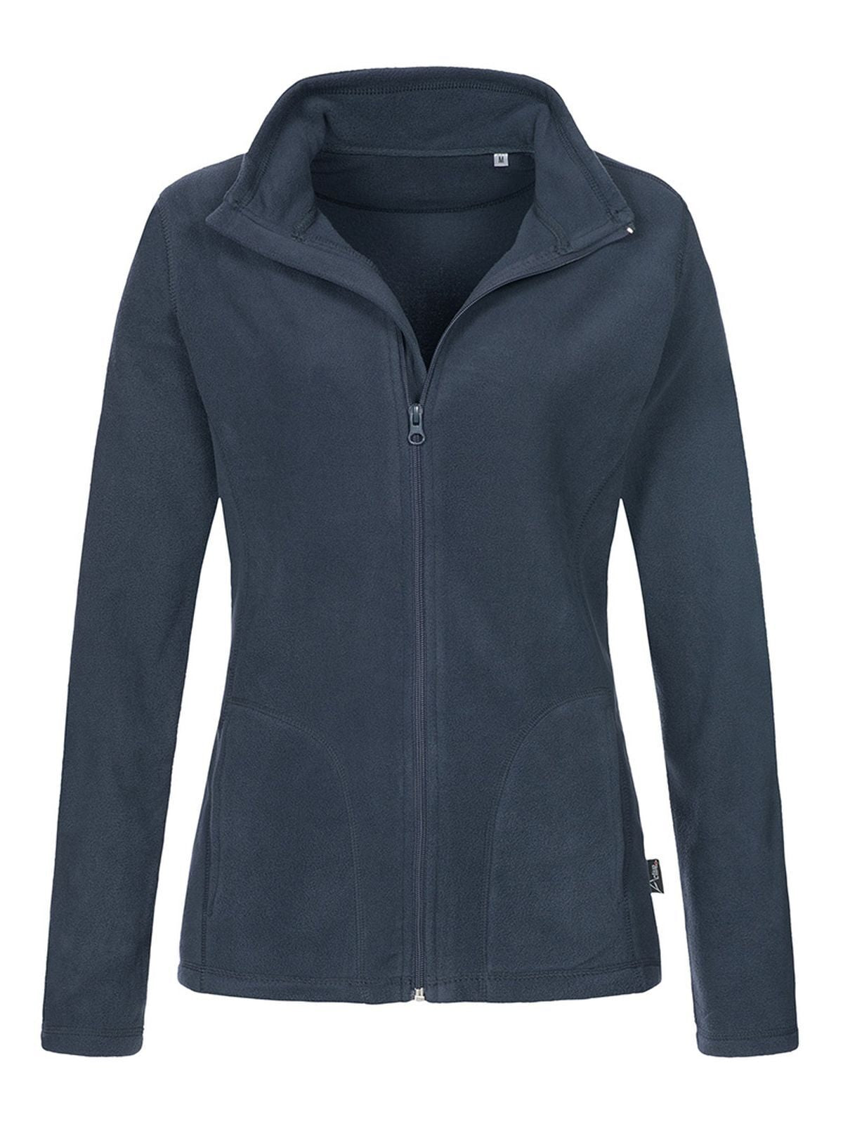 Active Fleece Jacket Damen – Stedman – Farbe blue midnight – individuell veredelbar