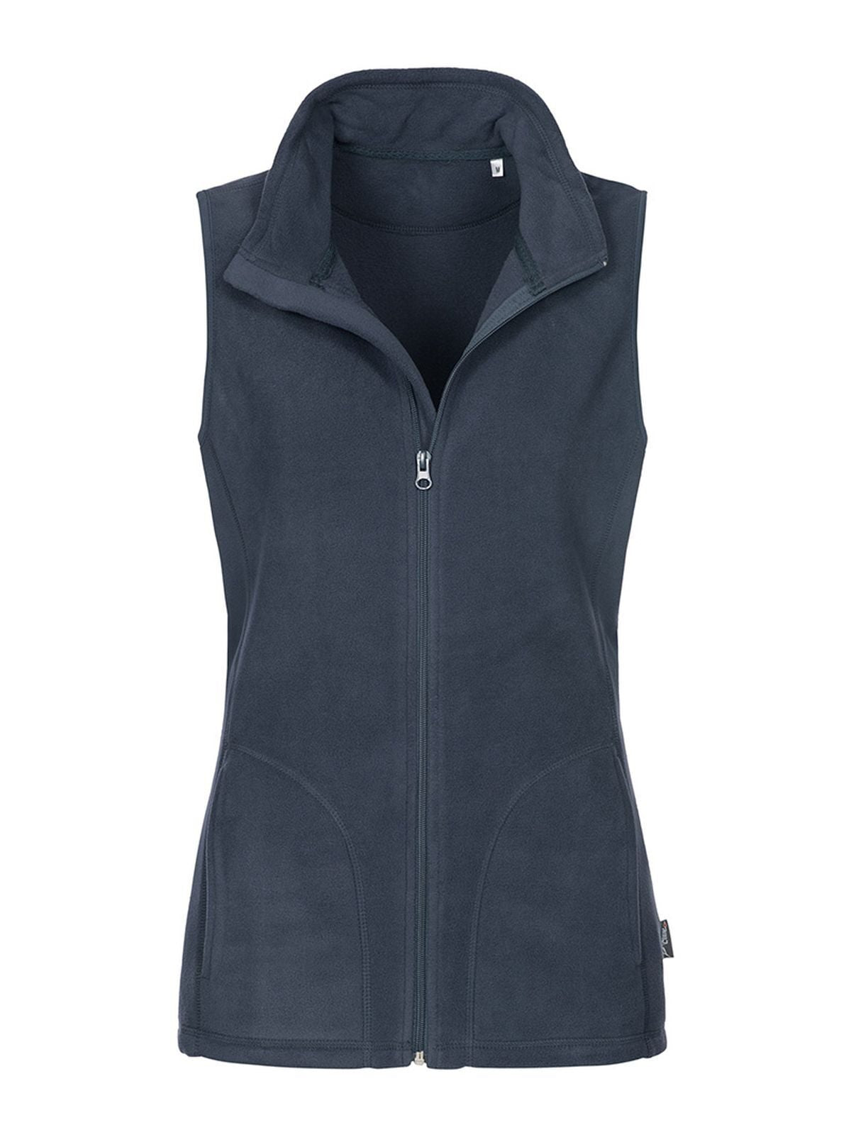 Active Fleece Vest Damen – Stedman – Farbe blue midnight – individuell veredelbar