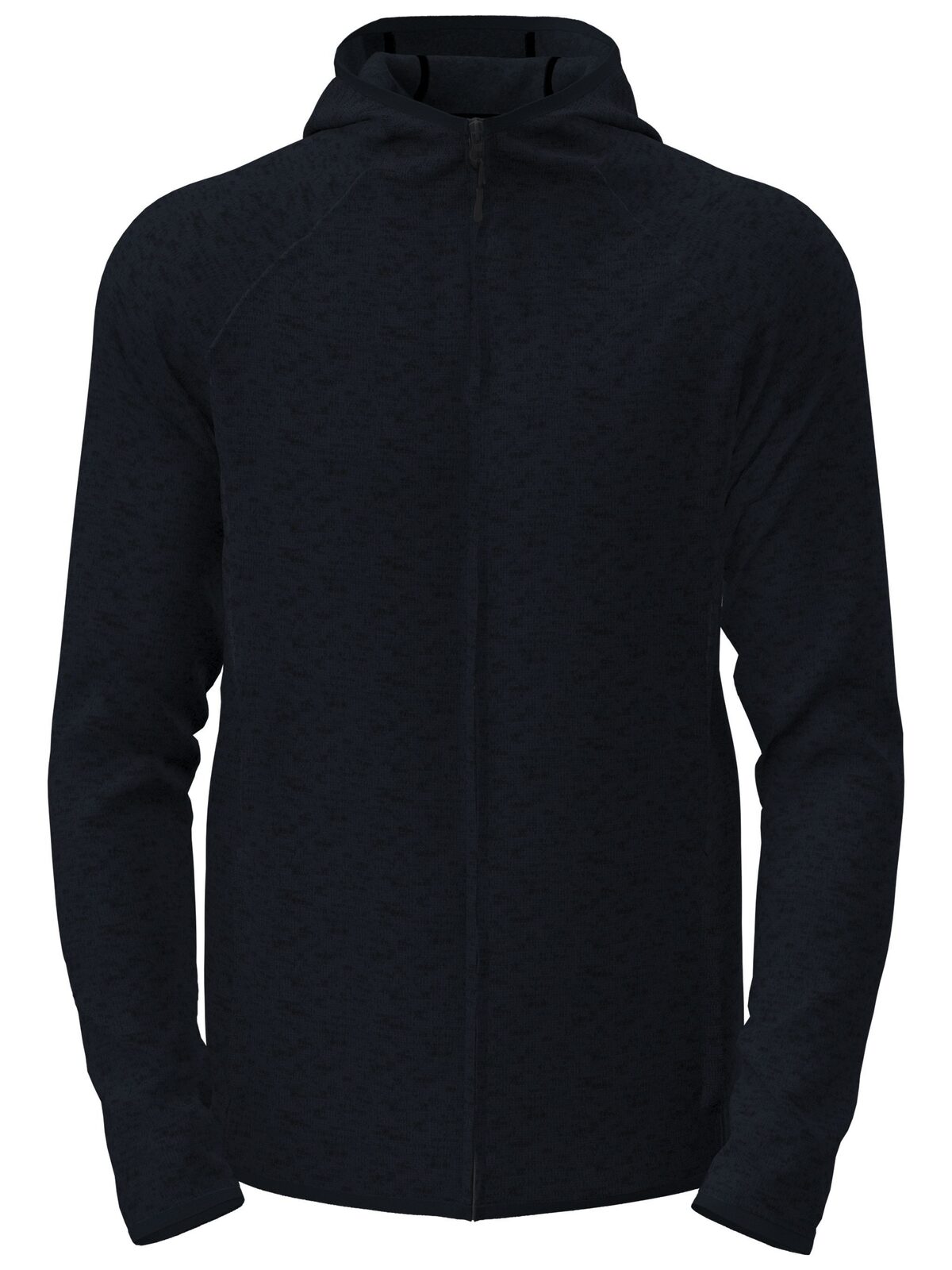 Lux Hooded Knit Fleece Jacket Herren – Stedman – Farbe blue midnight heather – individuell veredelbar