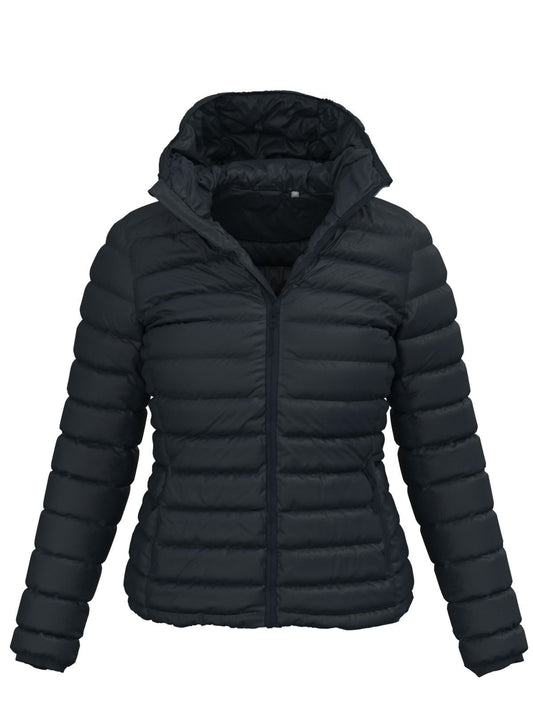 Lux Padded Jacket Damen – Stedman – Farbe blue midnight – individuell veredelbar