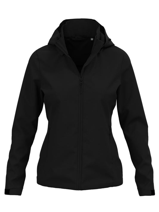 Lux Softshell Jacket for Women Damen – Stedman – Farbe black opal – individuell veredelbar