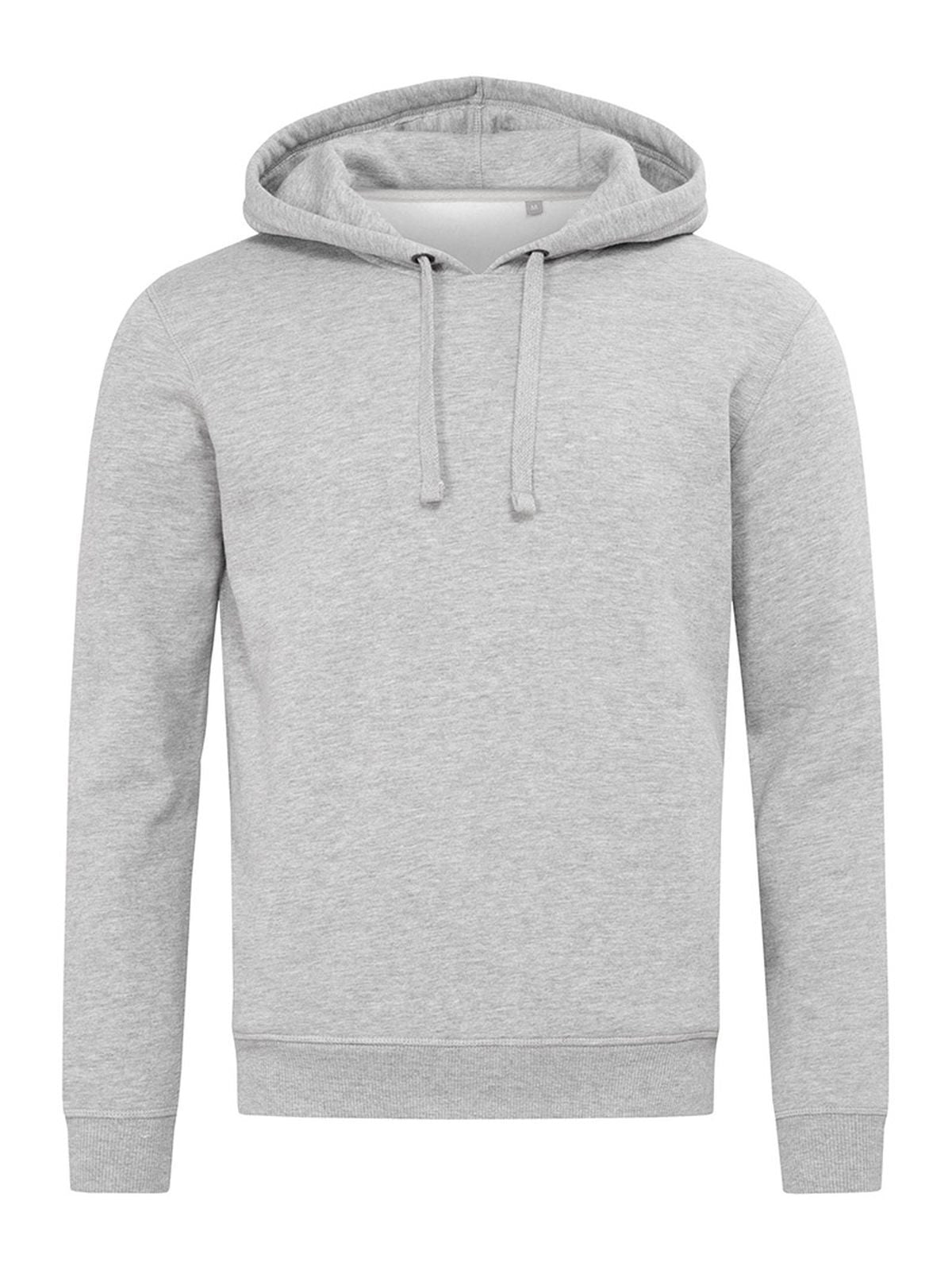 Recycled Sweat Hoodie Unisex Sweatshirt / Hoodie – Stedman – Farbe grey heather – individuell veredelbar