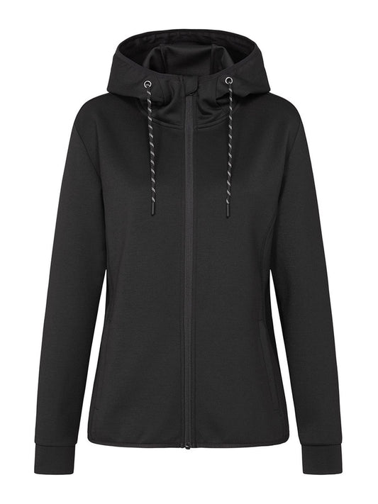 Recycled Scuba Jacket Women Damen Sweatshirt / Hoodie – Stedman – Farbe black opal – individuell veredelbar
