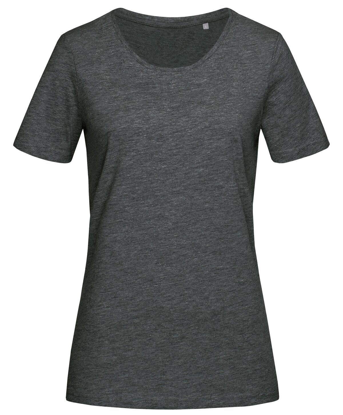 ® Lux Women Damen T-Shirt – Stedman – Farbe dark grey heather – individuell veredelbar