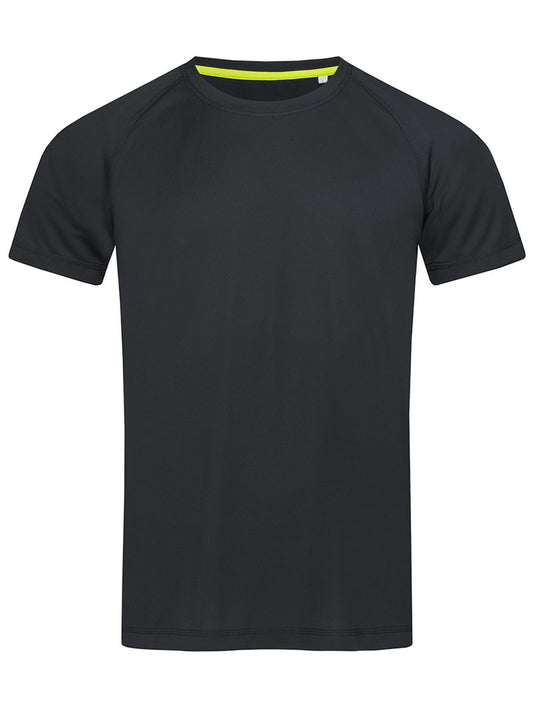 Active 140 Raglan T-Shirt – Stedman – Farbe black opal – individuell veredelbar