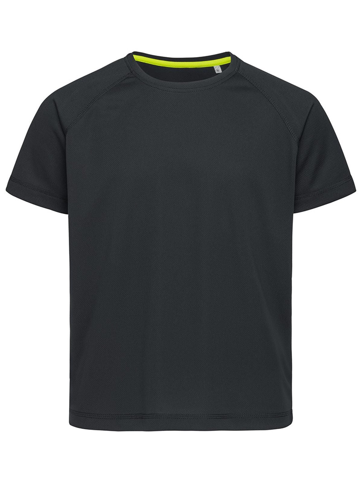 Active 140 Raglan Kids Kinder T-Shirt – Stedman – Farbe black opal – individuell veredelbar