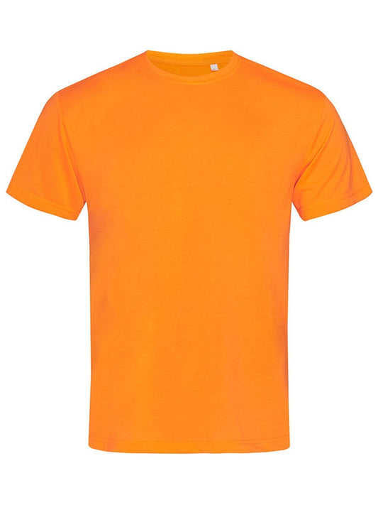 Active Cotton Touch T-Shirt – Stedman – Farbe cyber orange – individuell veredelbar