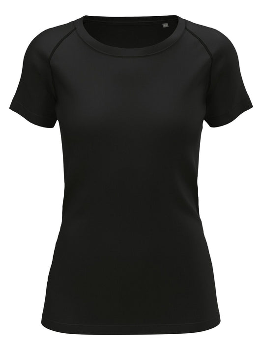 Seamless Sports-T Damen T-Shirt – Stedman – Farbe black opal – individuell veredelbar