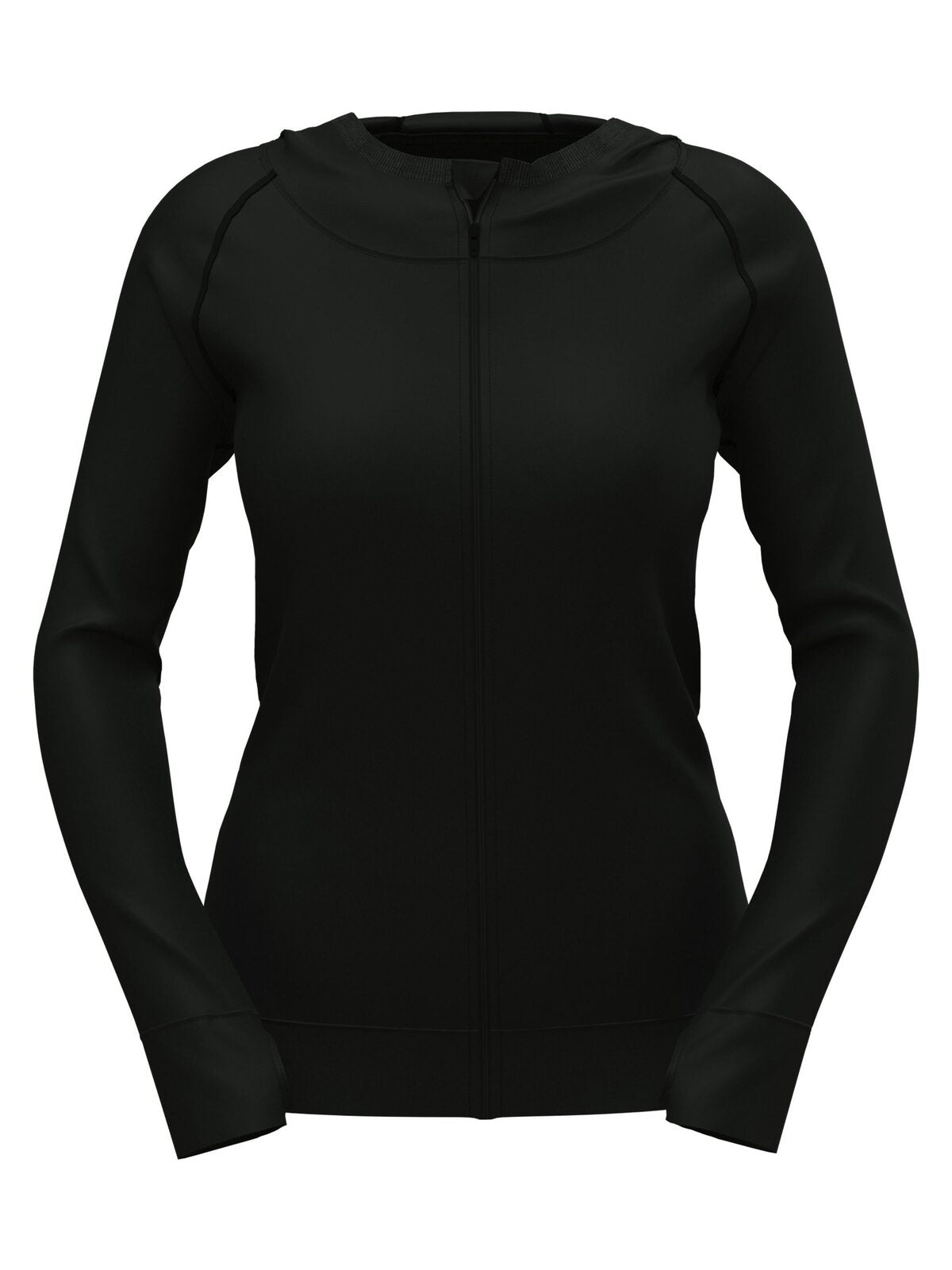 Seamless Sports Jacket Damen Sweatshirt / Hoodie – Stedman – Farbe black opal – individuell veredelbar