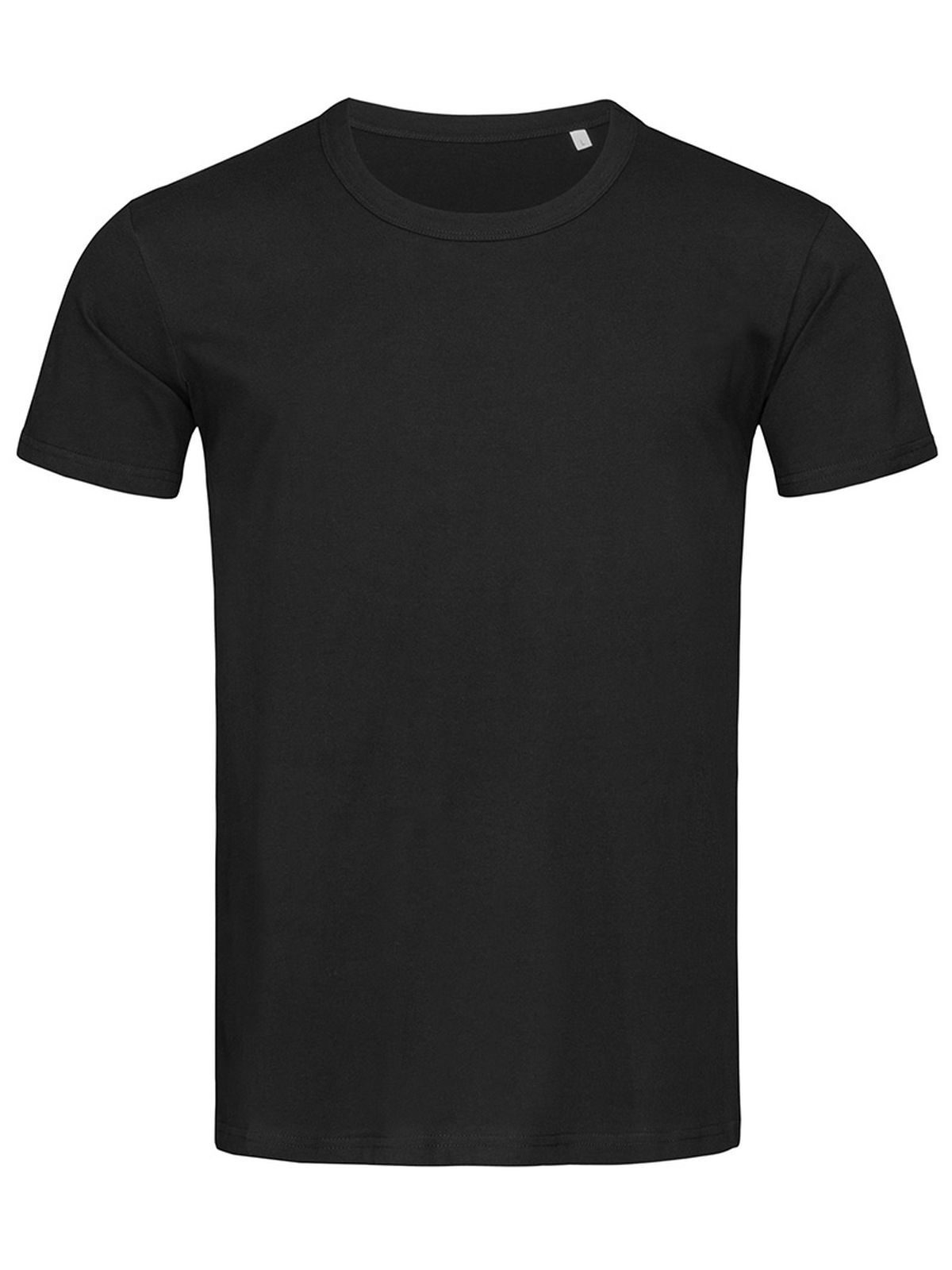 Ben Crew Neck T-Shirt – Stedman – Farbe black opal – individuell veredelbar