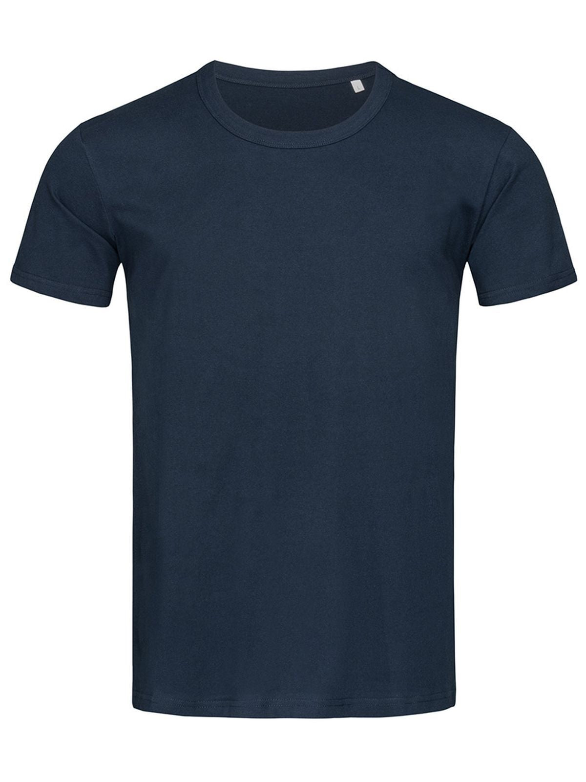 Ben Crew Neck T-Shirt – Stedman – Farbe marina blue – individuell veredelbar