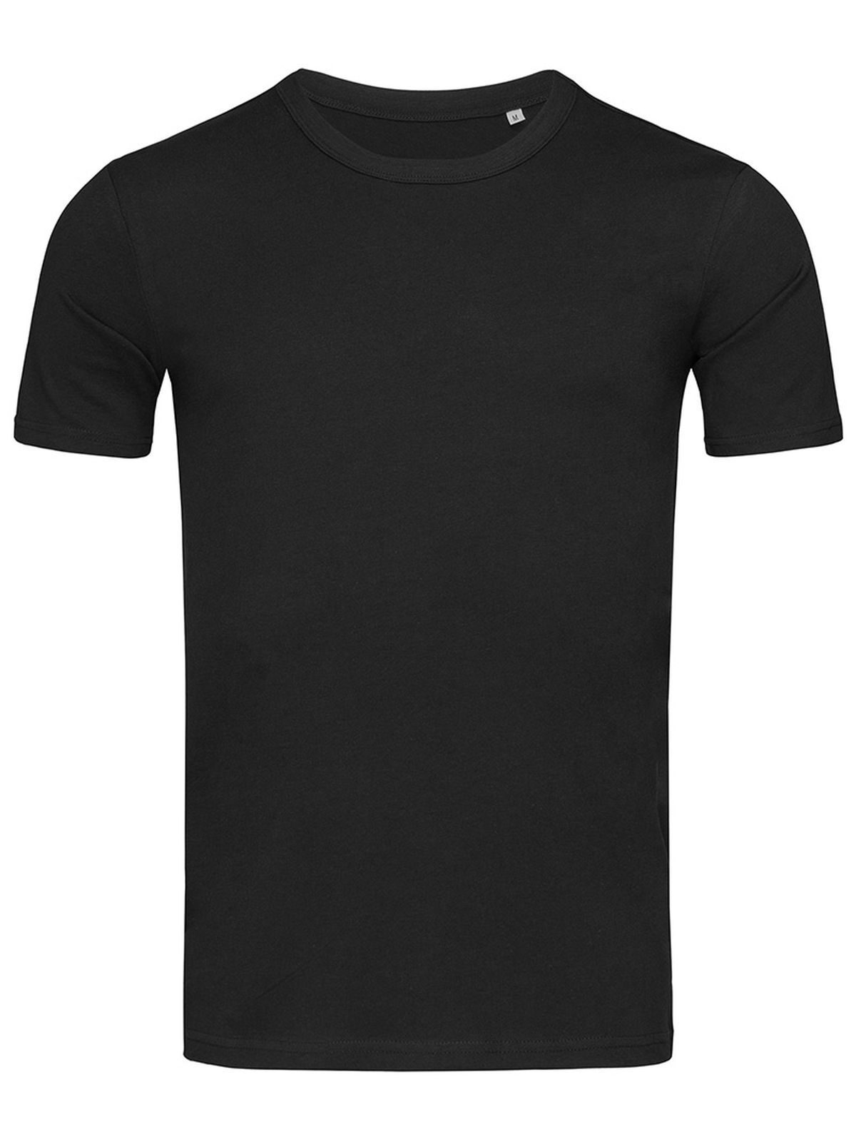 Morgan Crew Neck T-Shirt – Stedman – Farbe black opal – individuell veredelbar