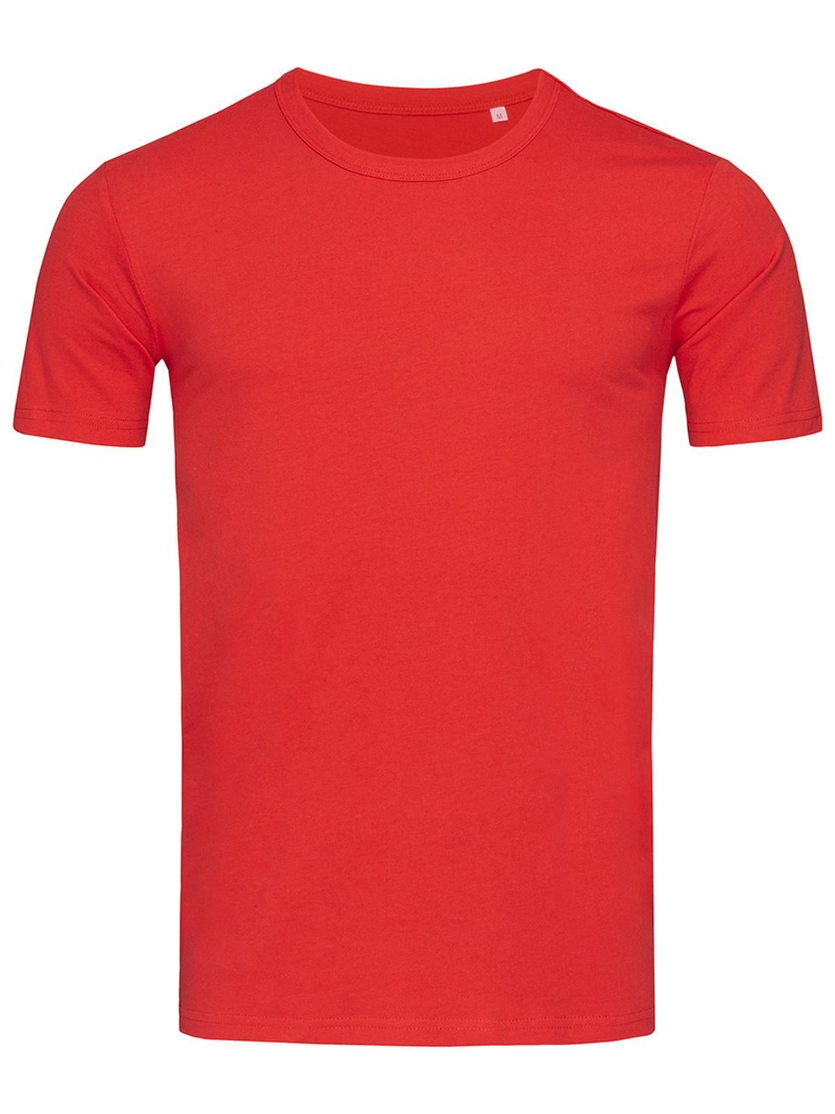Morgan Crew Neck T-Shirt – Stedman – Farbe crimson red – individuell veredelbar