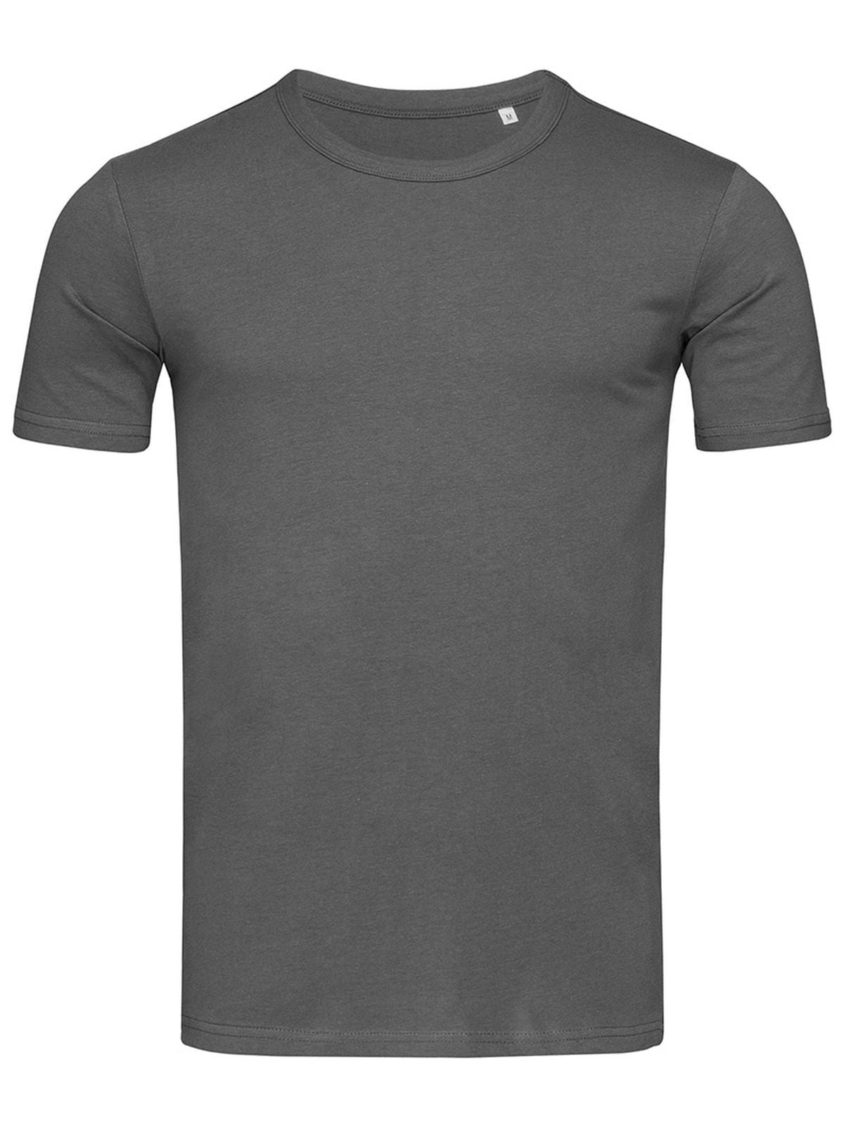 Morgan Crew Neck T-Shirt – Stedman – Farbe slate grey – individuell veredelbar