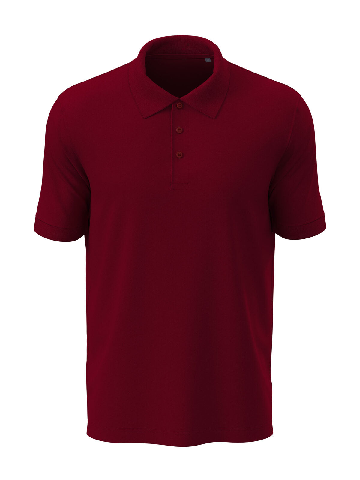 Lux Polo Herren Poloshirt – Stedman – Farbe bordeaux – individuell veredelbar