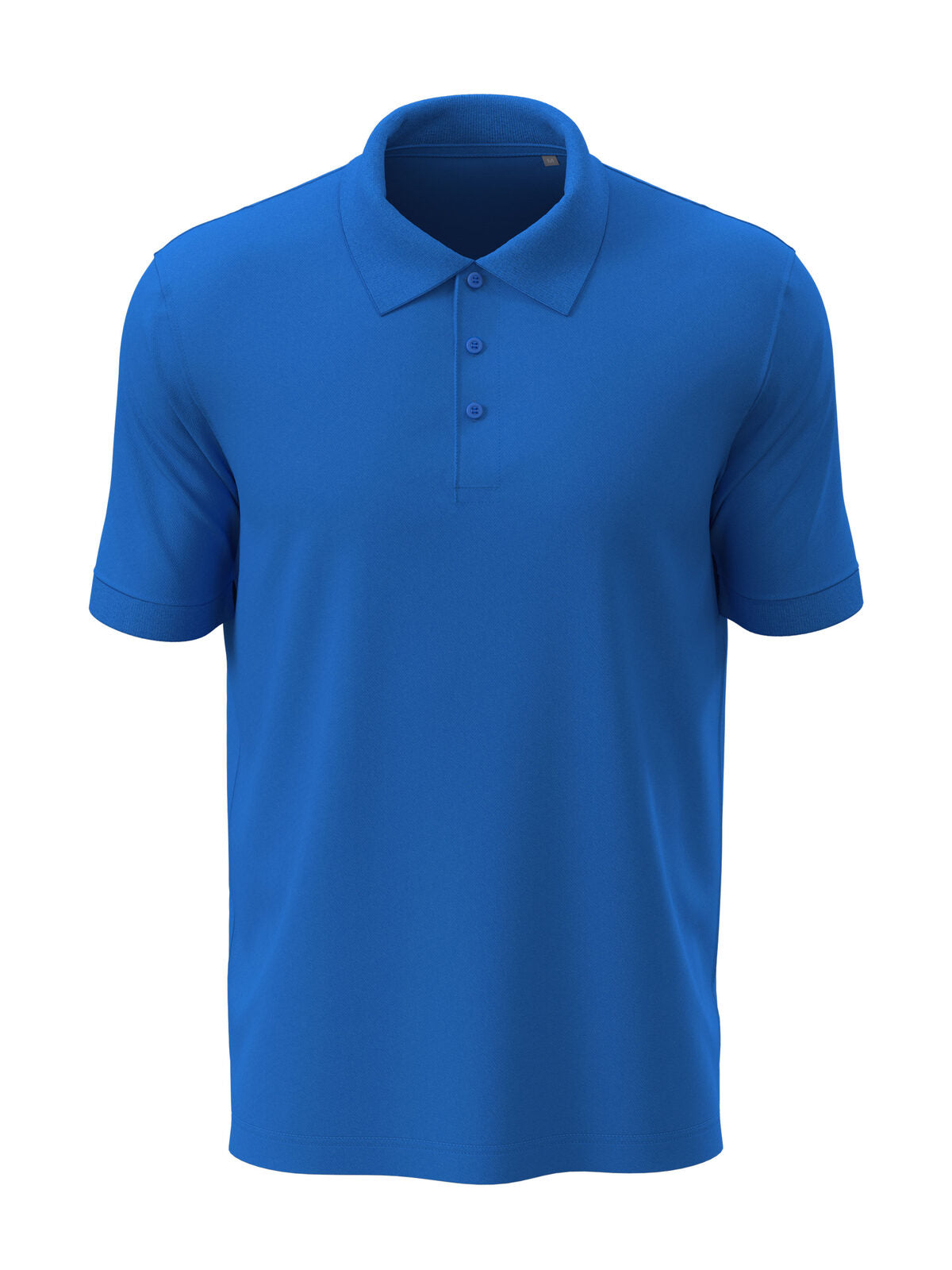 Lux Polo Herren Poloshirt – Stedman – Farbe bright royal – individuell veredelbar
