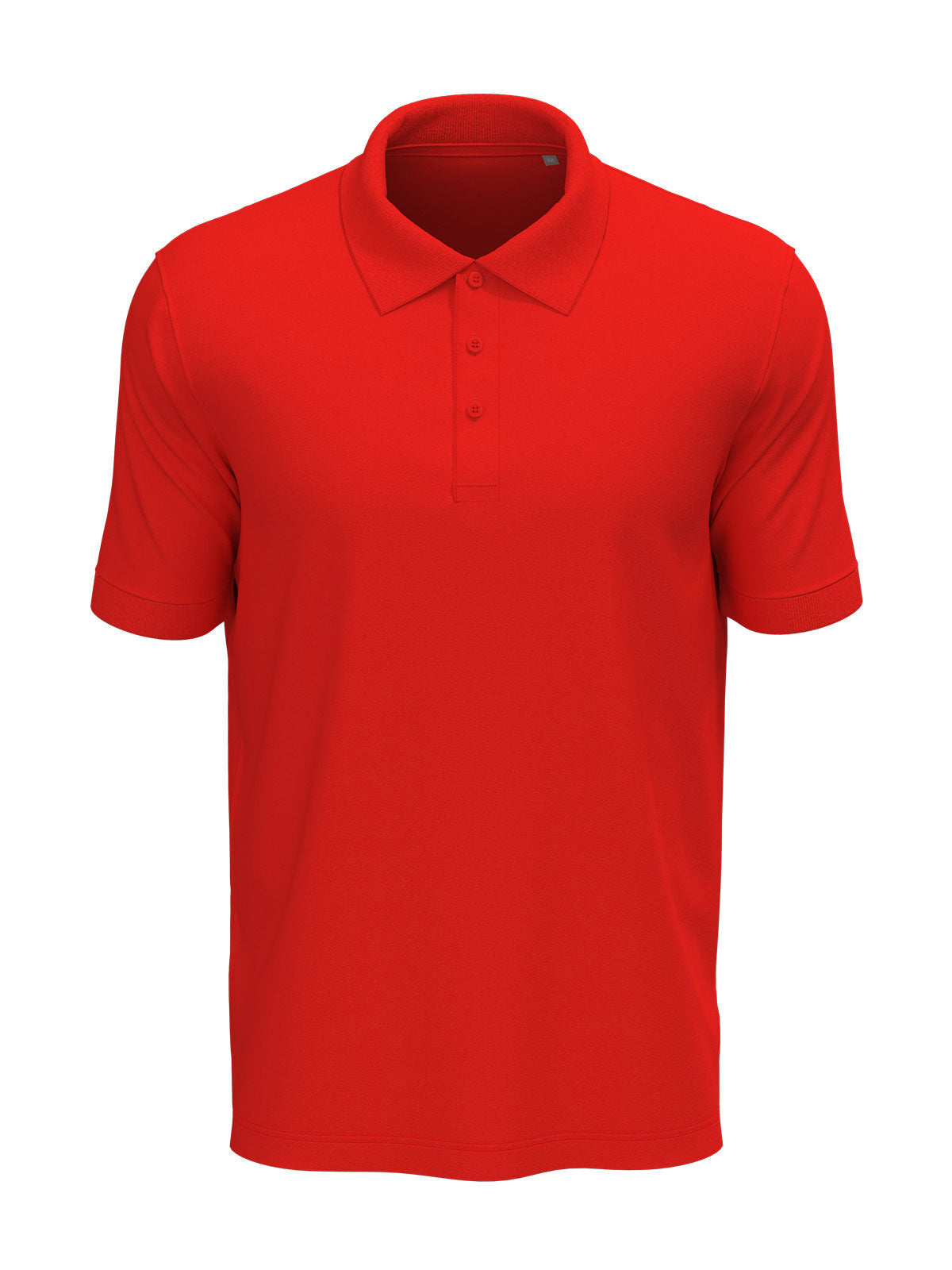 Lux Polo Herren Poloshirt – Stedman – Farbe scarlet red – individuell veredelbar